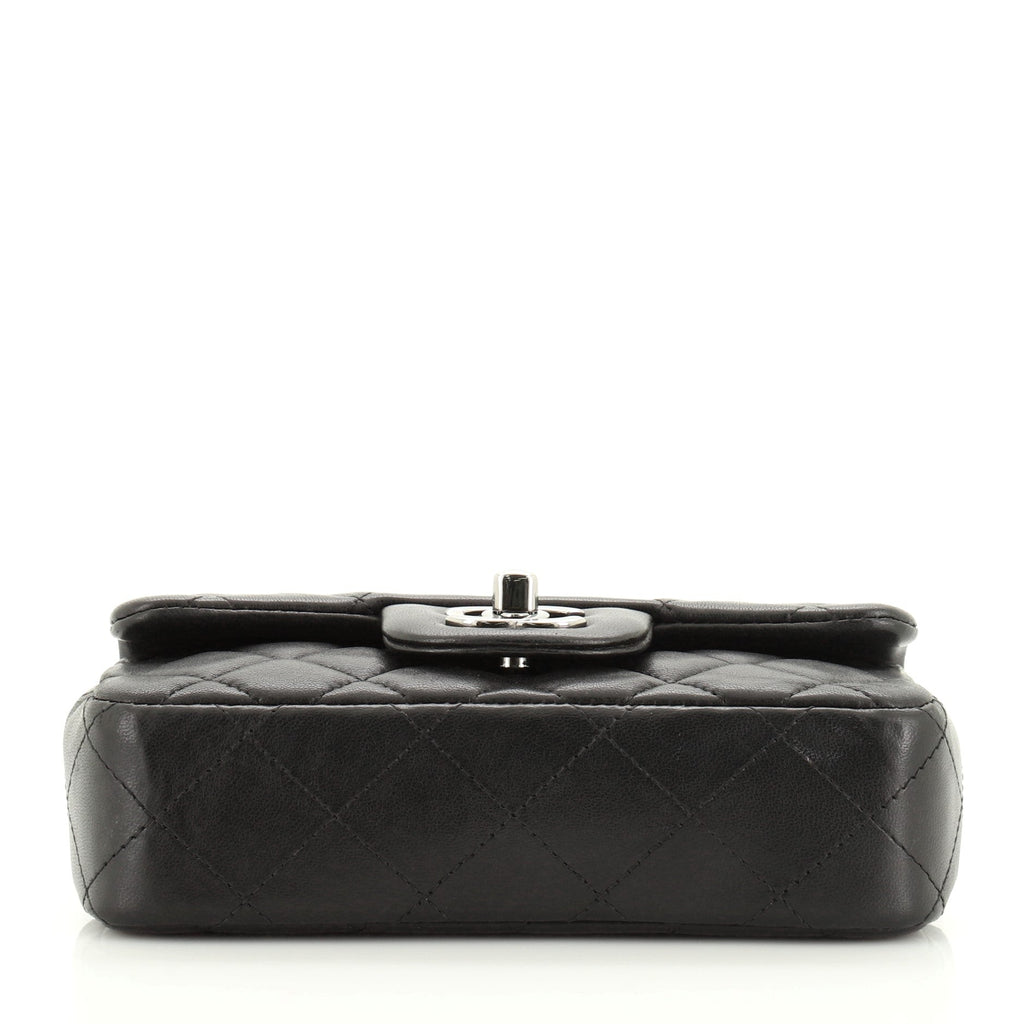 Classic Single Flap Bag Quilted Lambskin Extra Mini