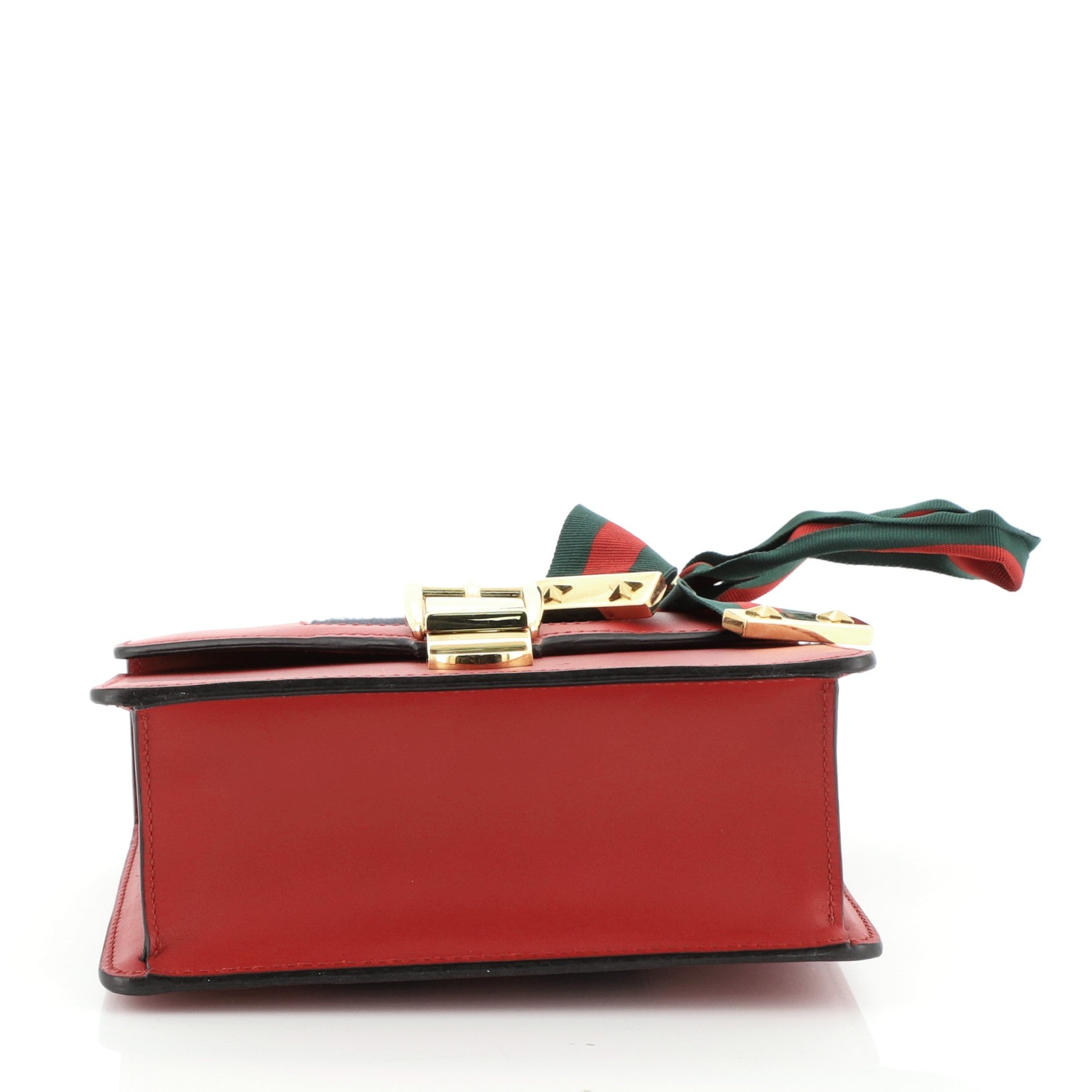 Sylvie Chain Shoulder Bag Printed Leather Mini