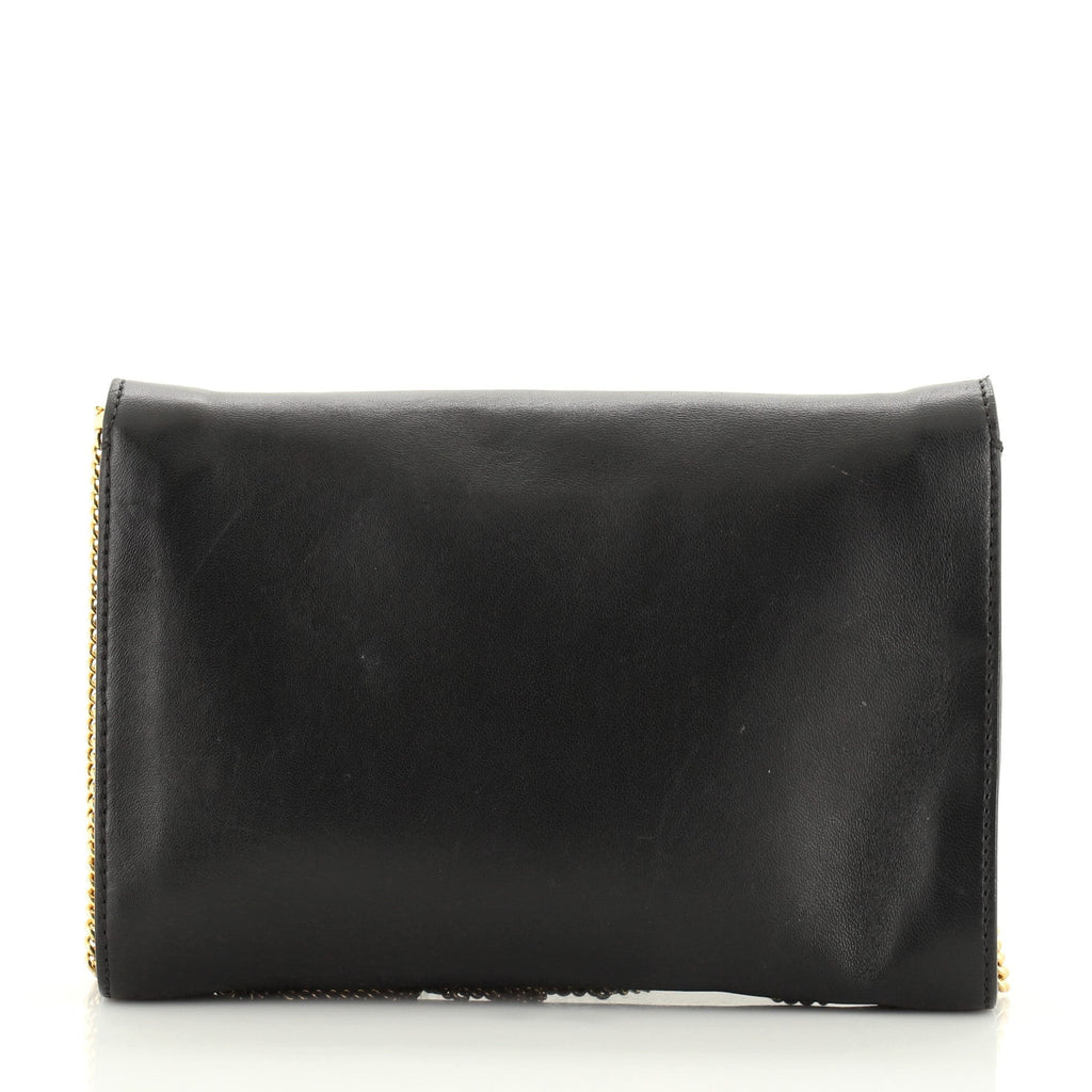 Medusa Chain Clutch Leather Small