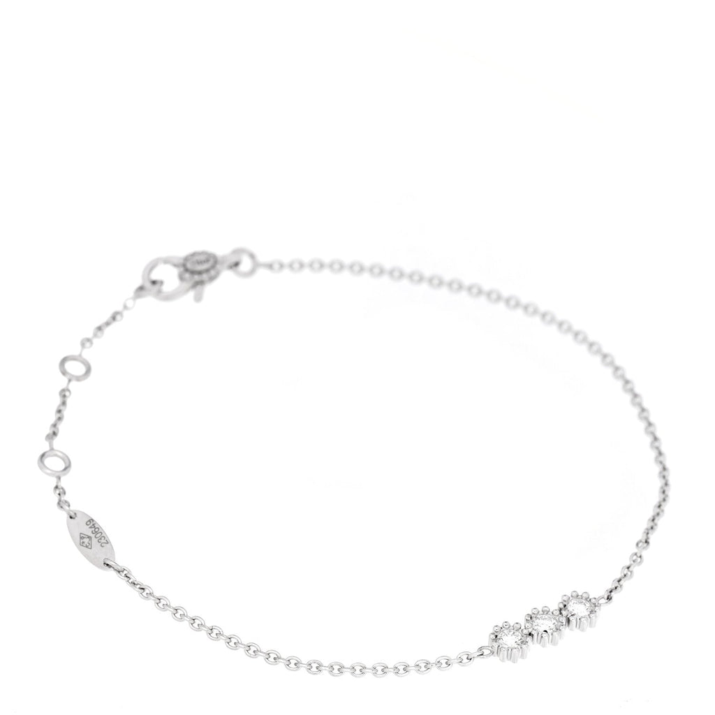 18K White Gold Diamond Mimirose Bracelet