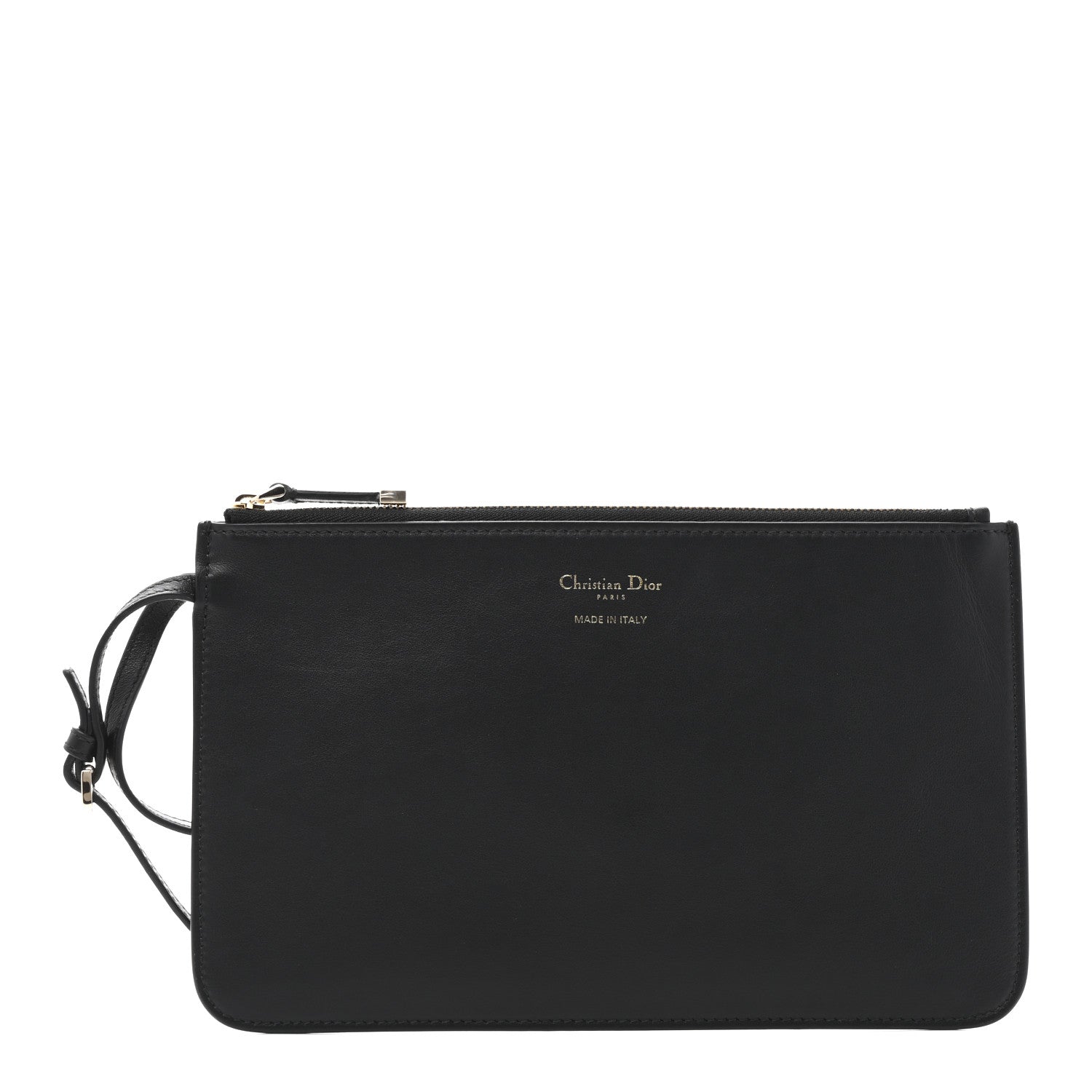 Smooth Calfskin Toujours Pouch Black