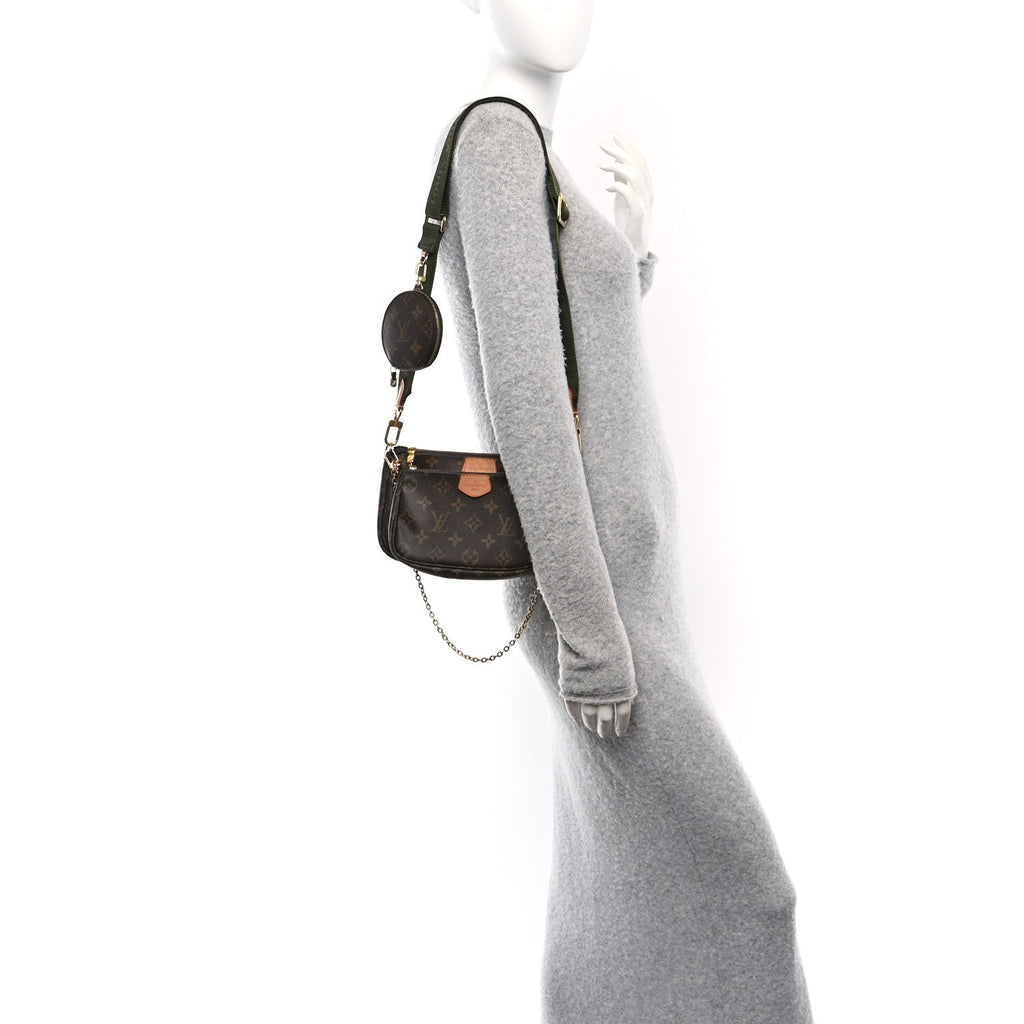 Monogram Multi Pochette Accessories Kaki