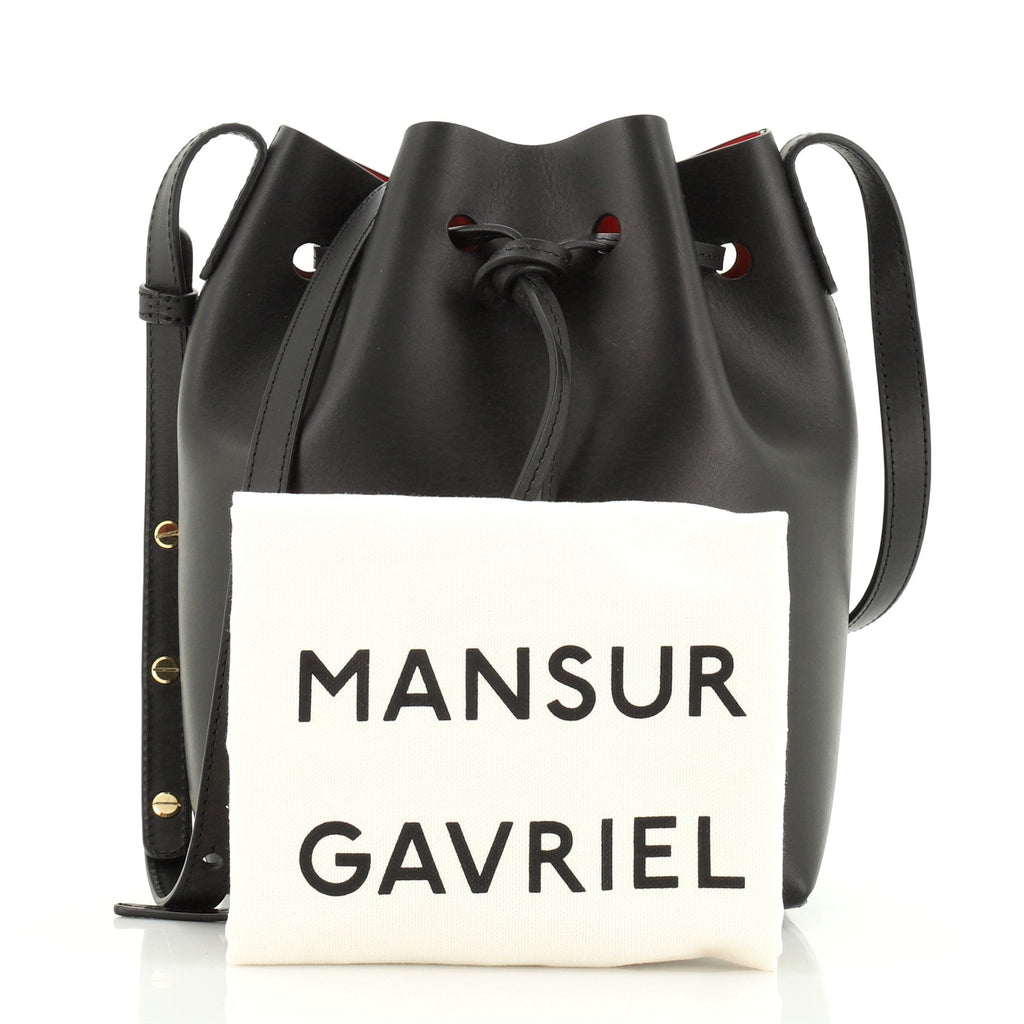Bucket Bag Leather Mini