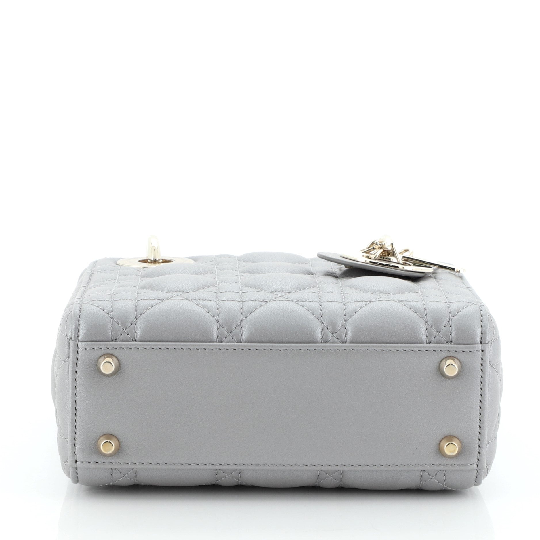 Lady Dior Chain Bag Cannage Quilt Lambskin Mini