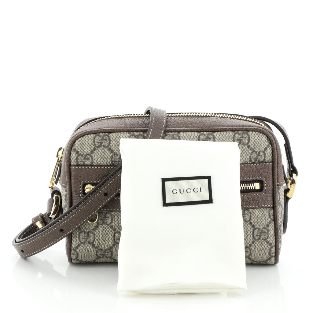 Ophidia Shoulder Bag GG Coated Canvas Mini