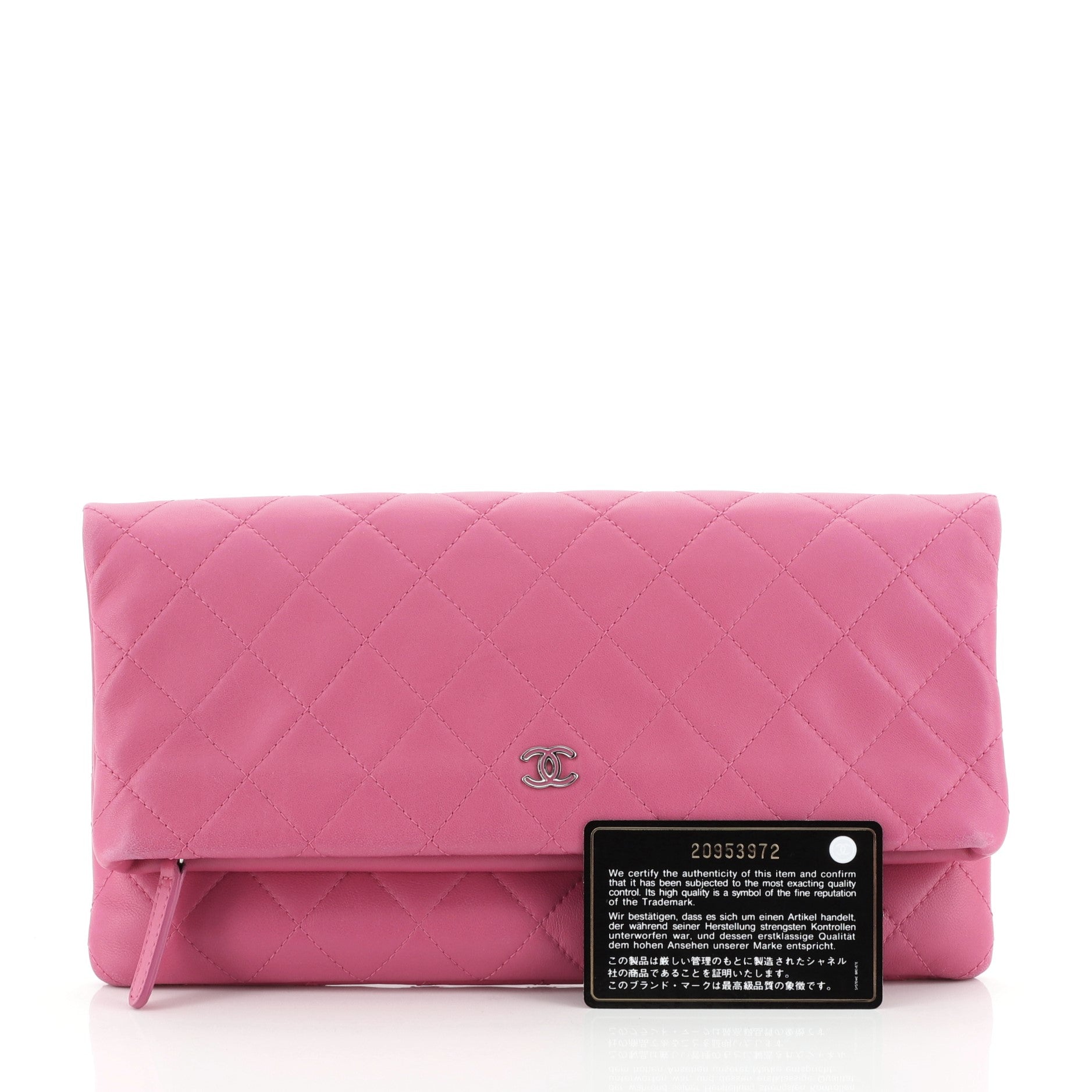 Beauty CC Clutch Quilted Lambskin