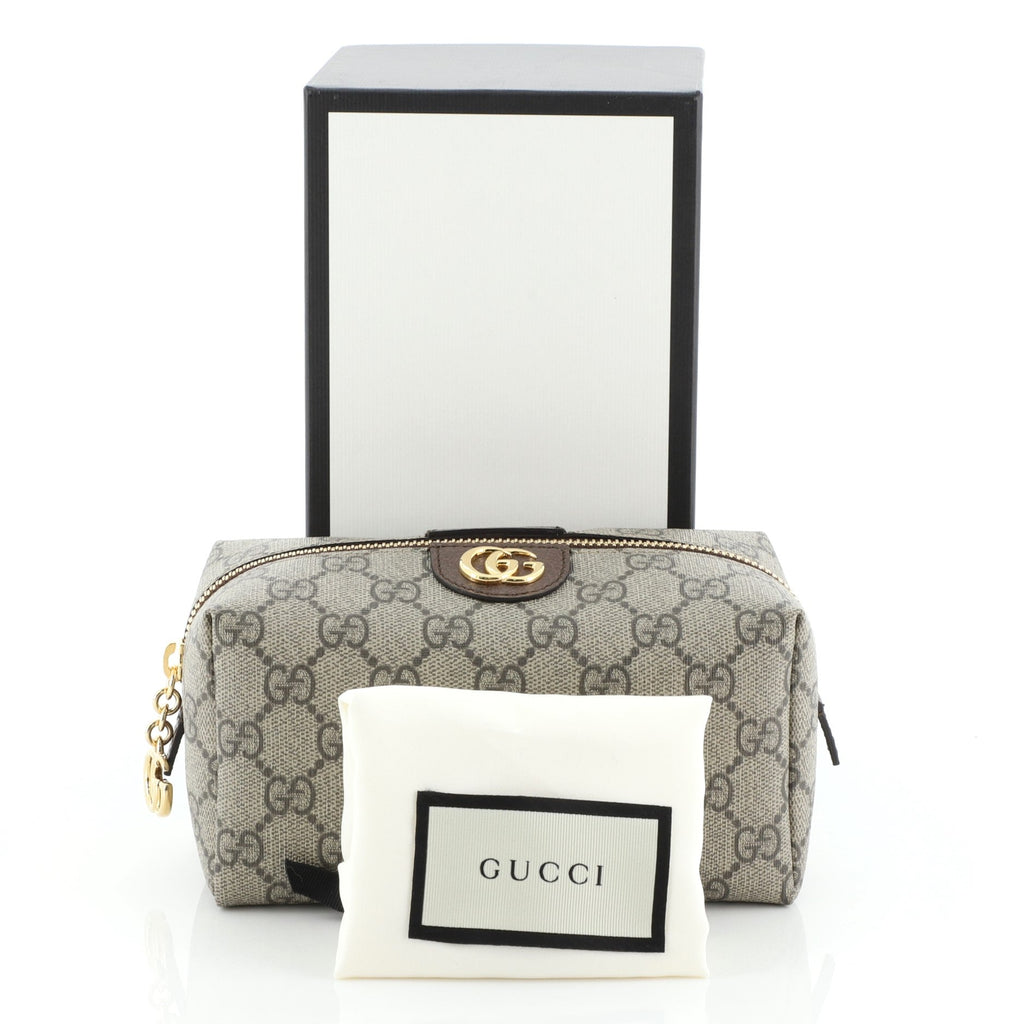 Ophidia Cosmetic Pouch GG Coated Canvas Mini