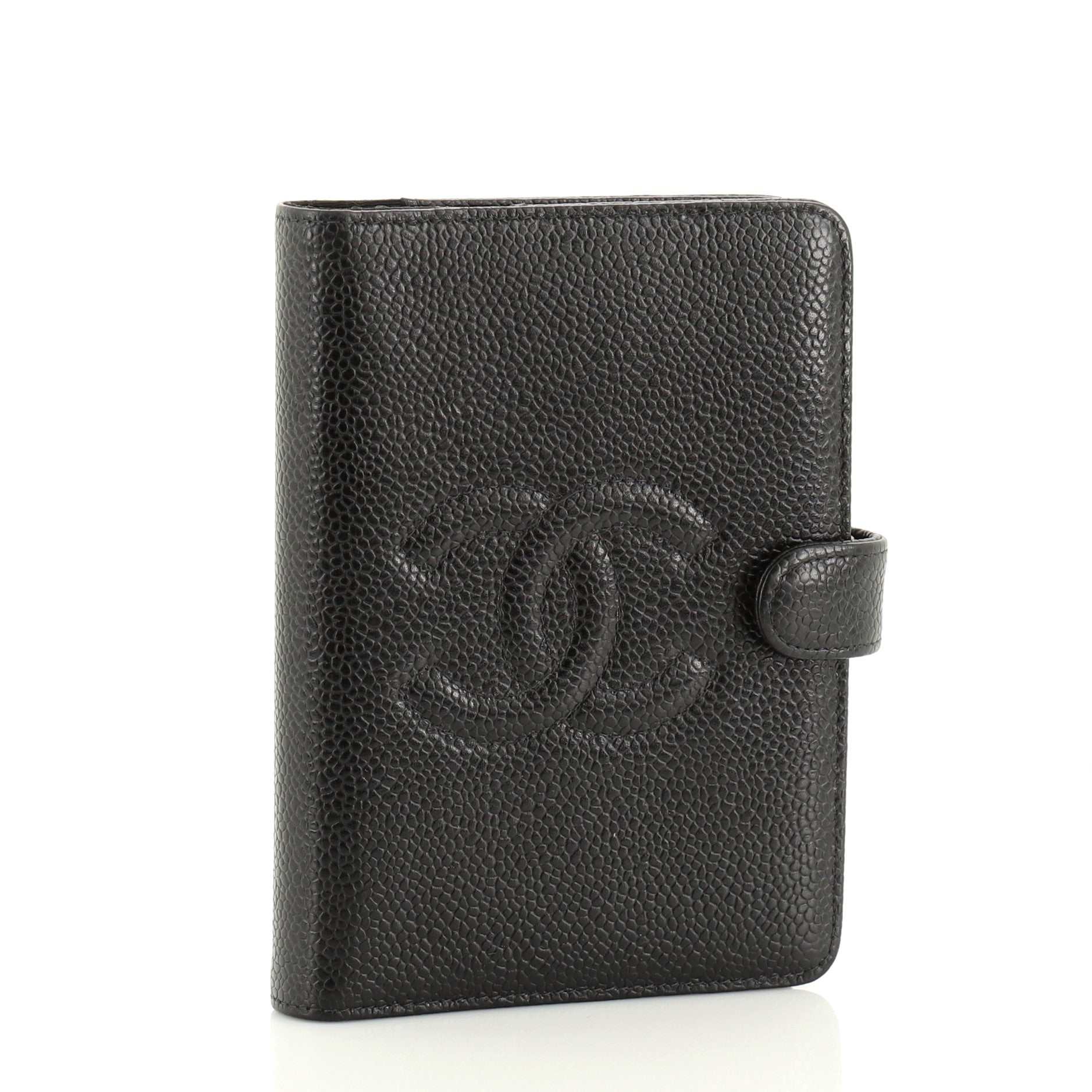 Timeless CC Ring Agenda Cover Caviar Mini