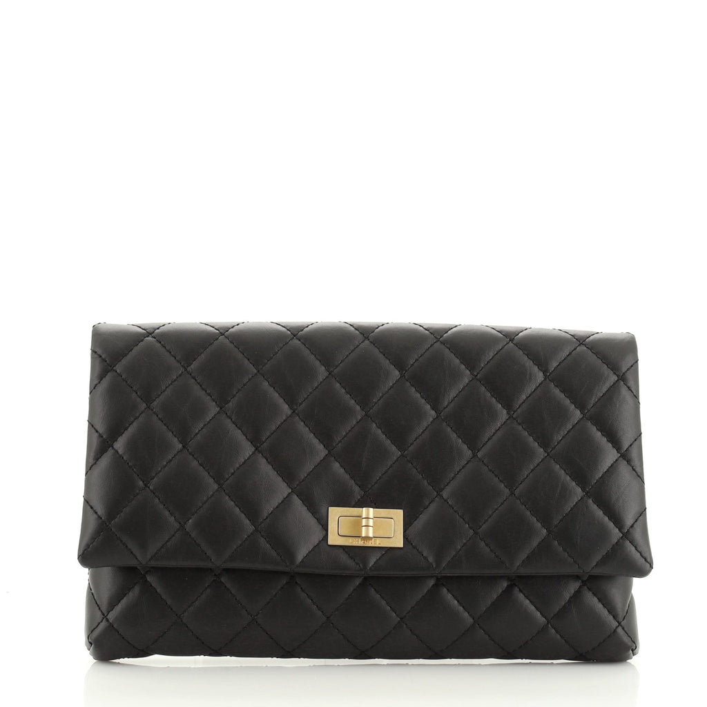 Reissue 2.55 Flap Clutch Quilted Aged Calfskin