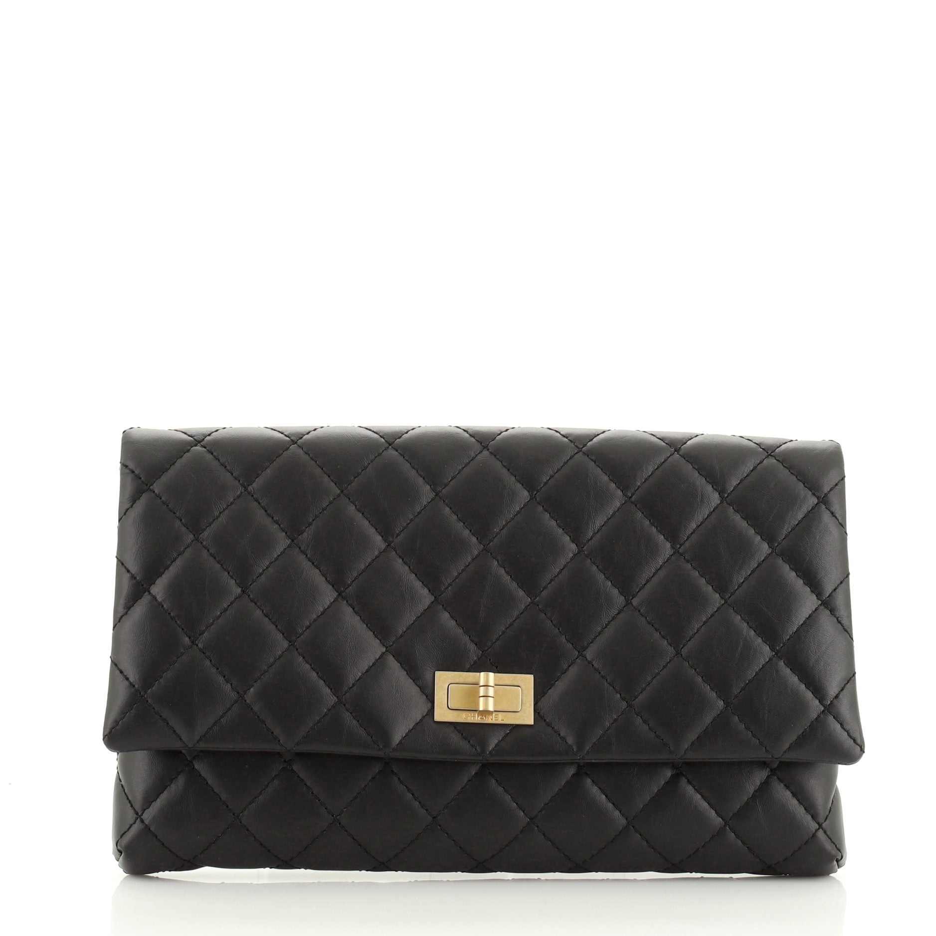 Reissue 2.55 Flap Clutch Quilted Aged Calfskin