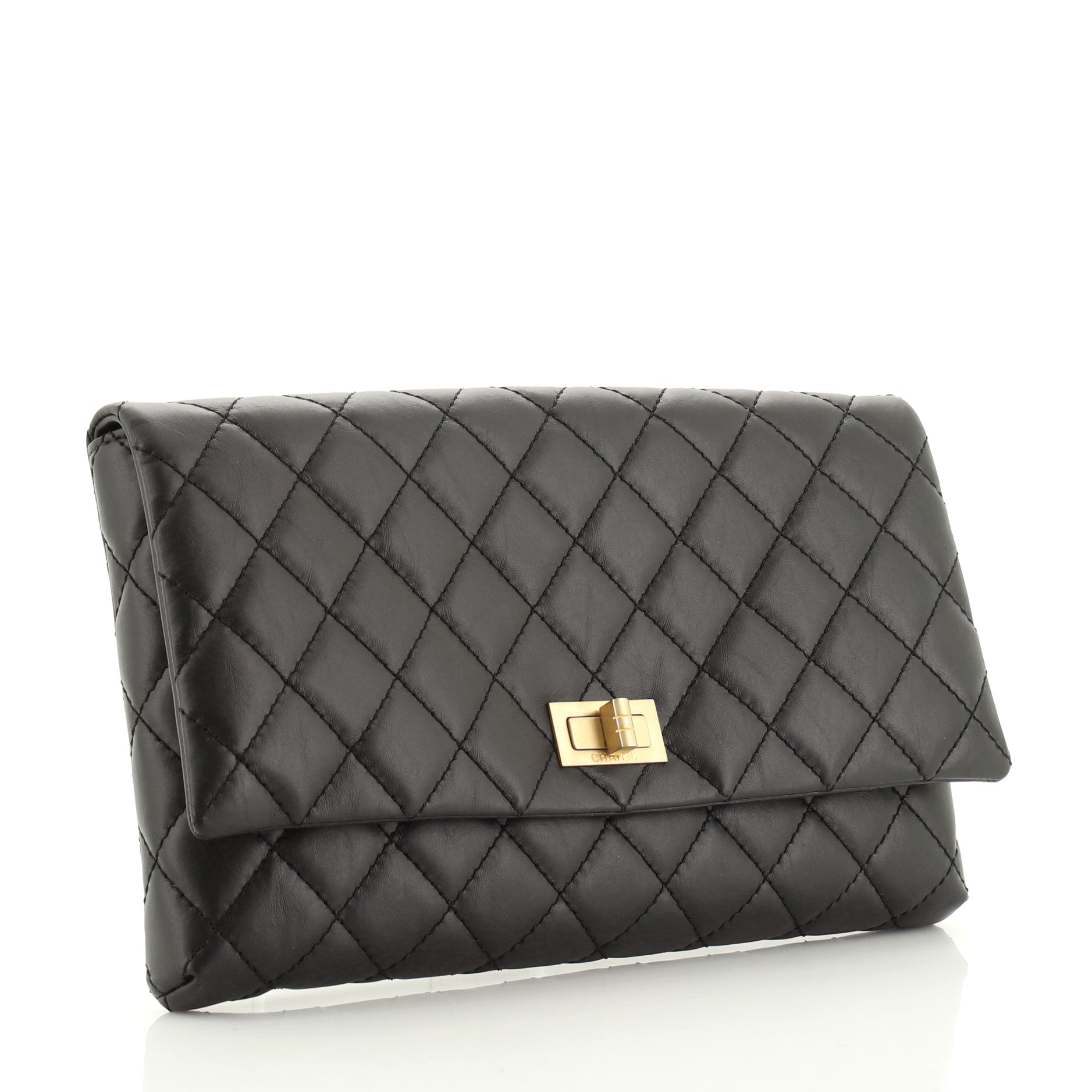 Reissue 2.55 Flap Clutch Quilted Aged Calfskin