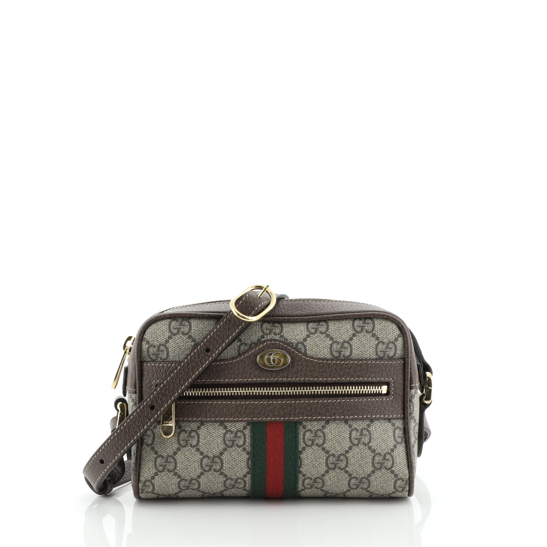 Ophidia Shoulder Bag GG Coated Canvas Mini