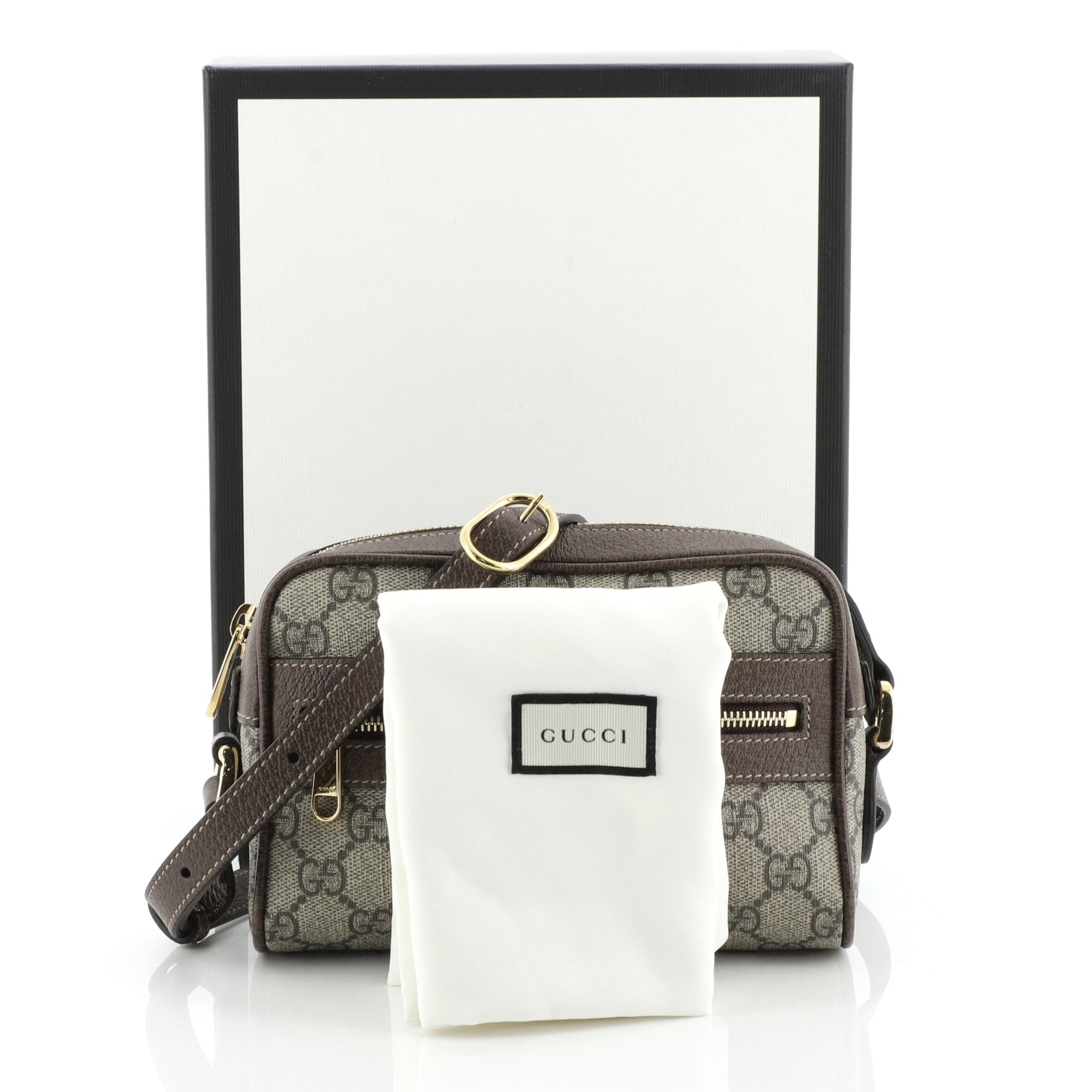 Ophidia Shoulder Bag GG Coated Canvas Mini