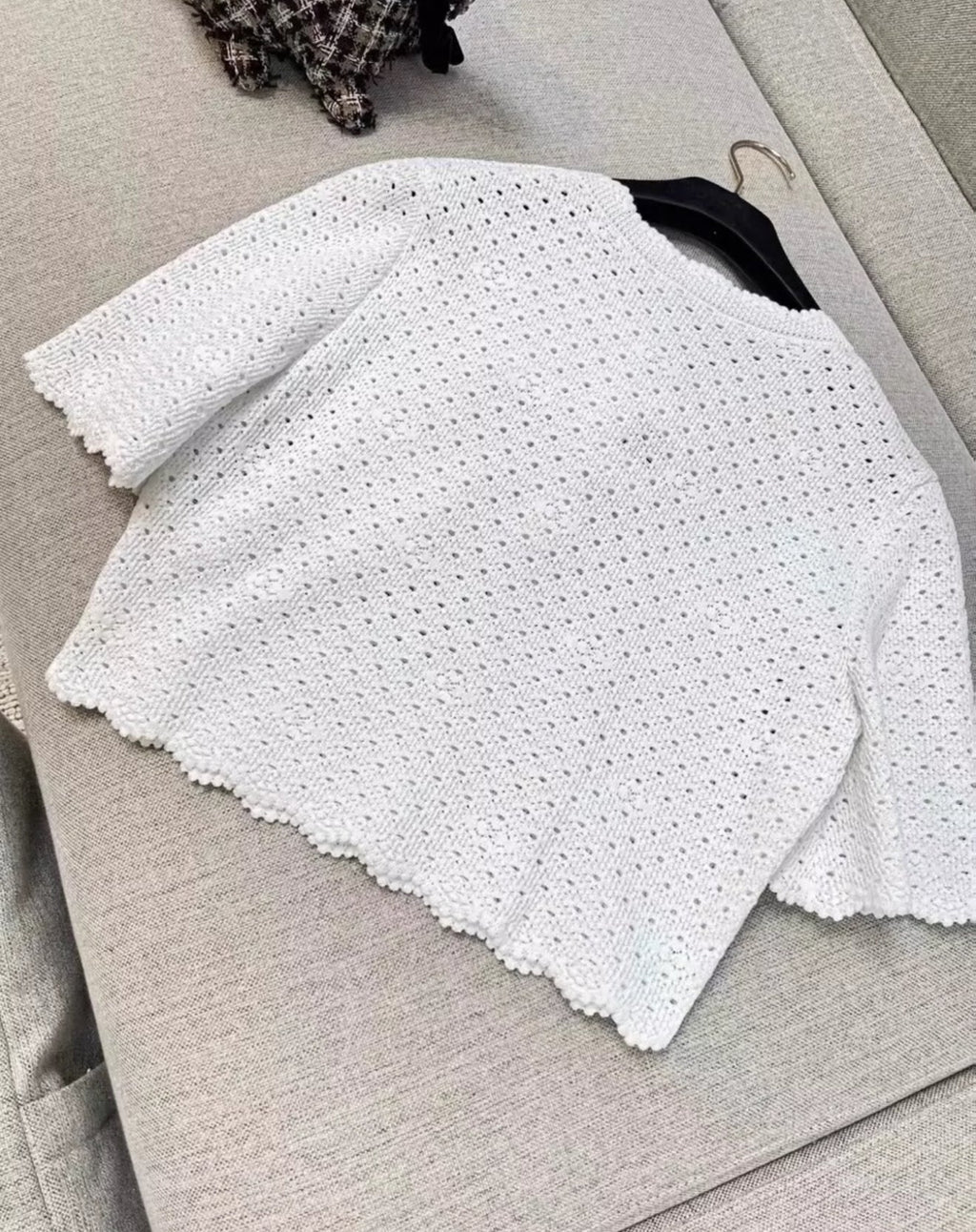 Chanel 24P white top