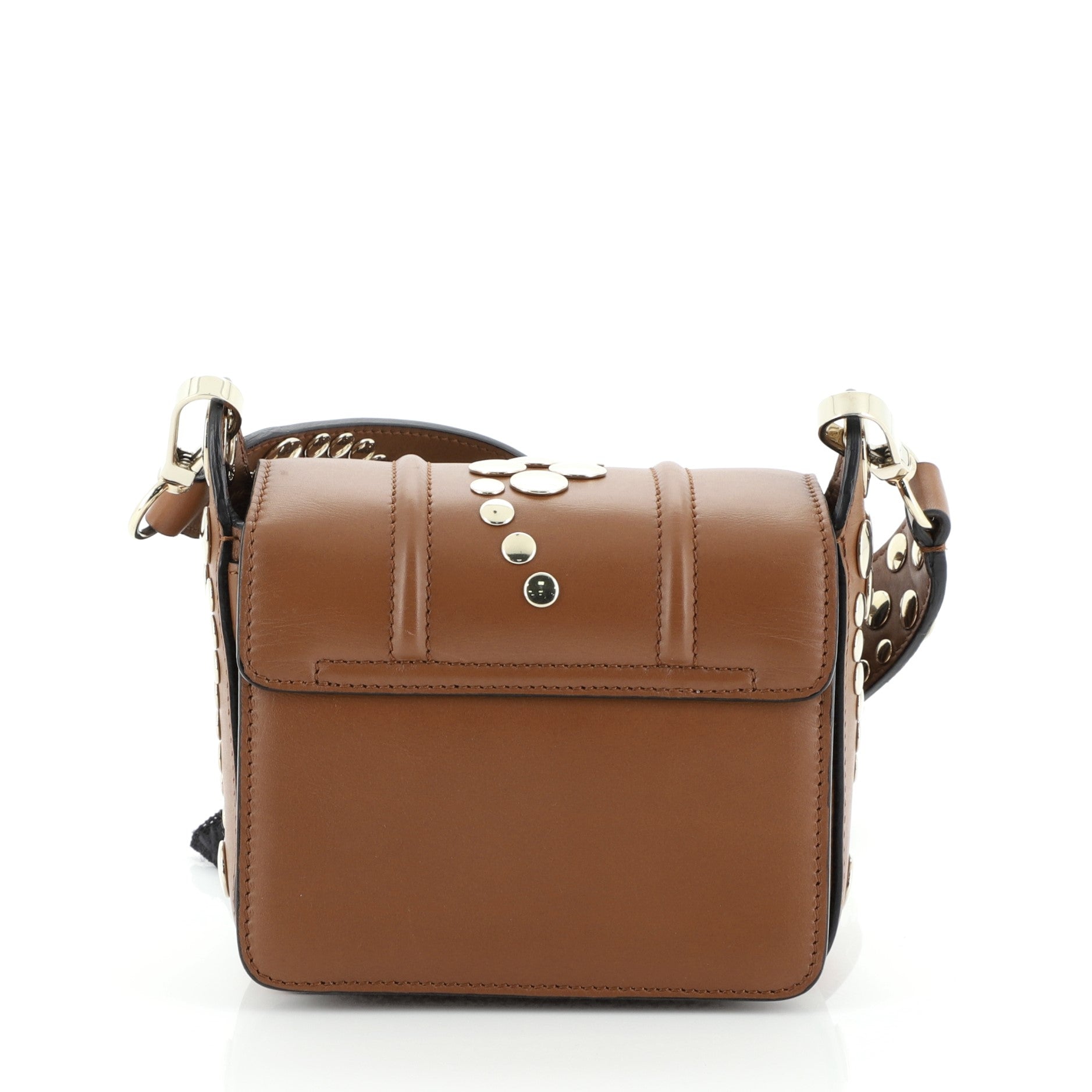 Jiji Shoulder Bag Embellished Leather Mini