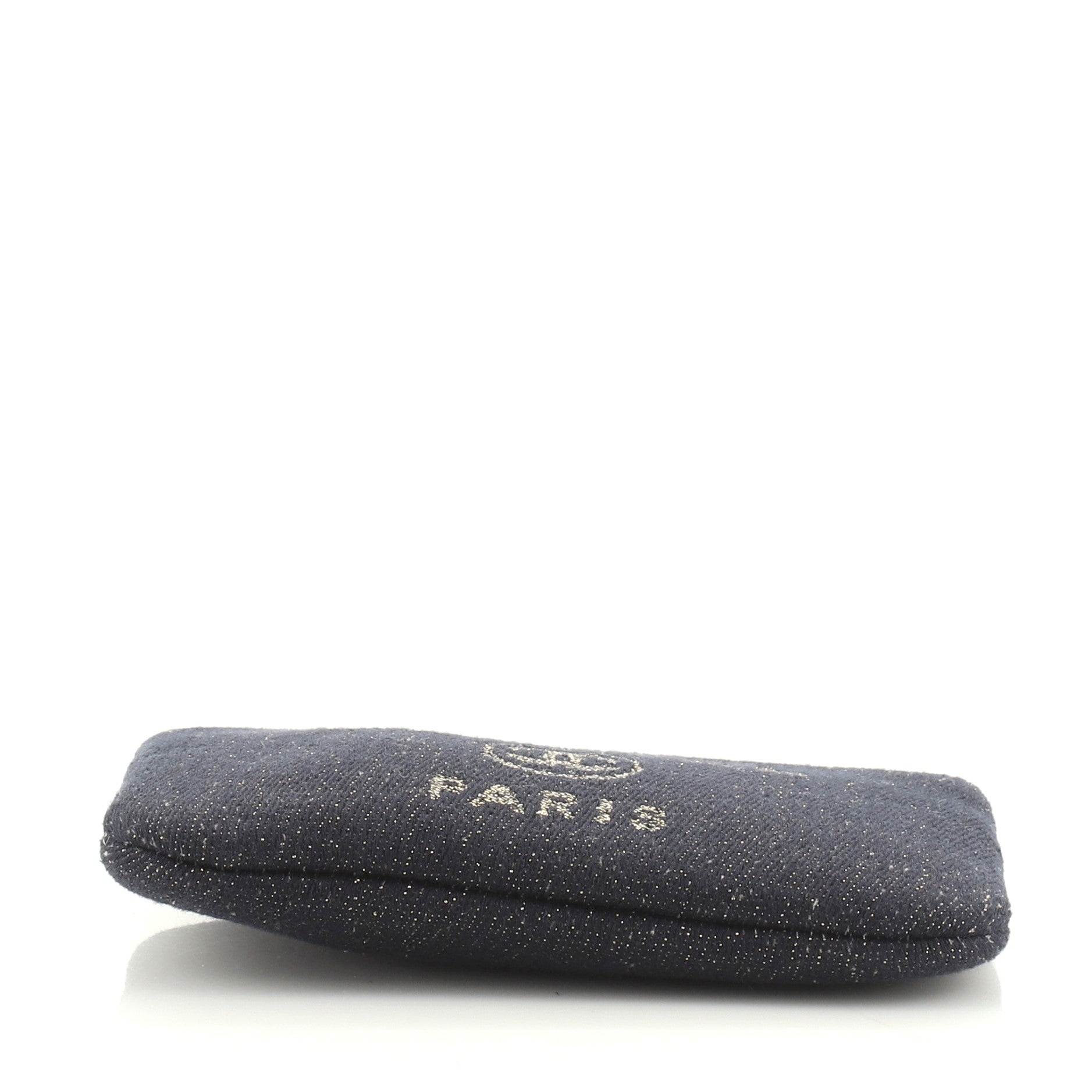 Deauville Coin Pouch Lurex Boucle Canvas Mini