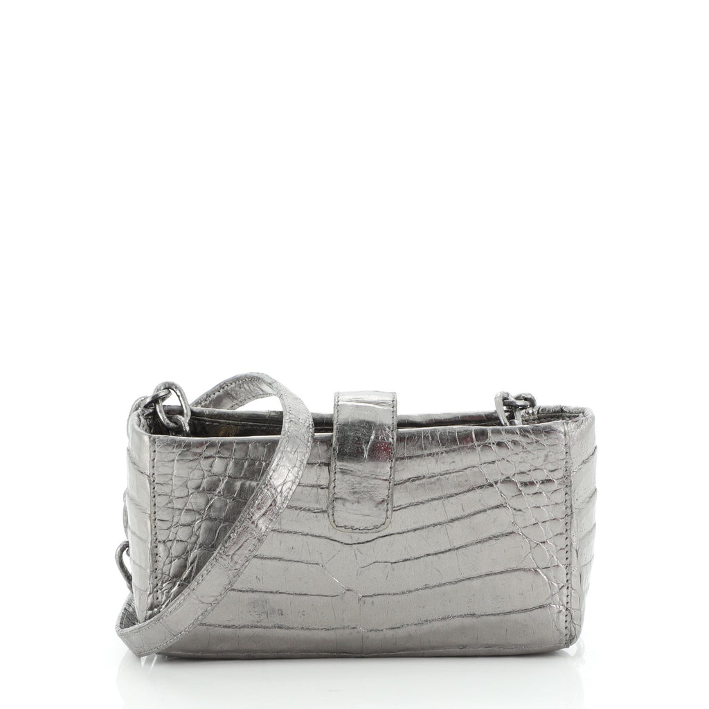 Phone Holder Crossbody Bag Crocodile Mini