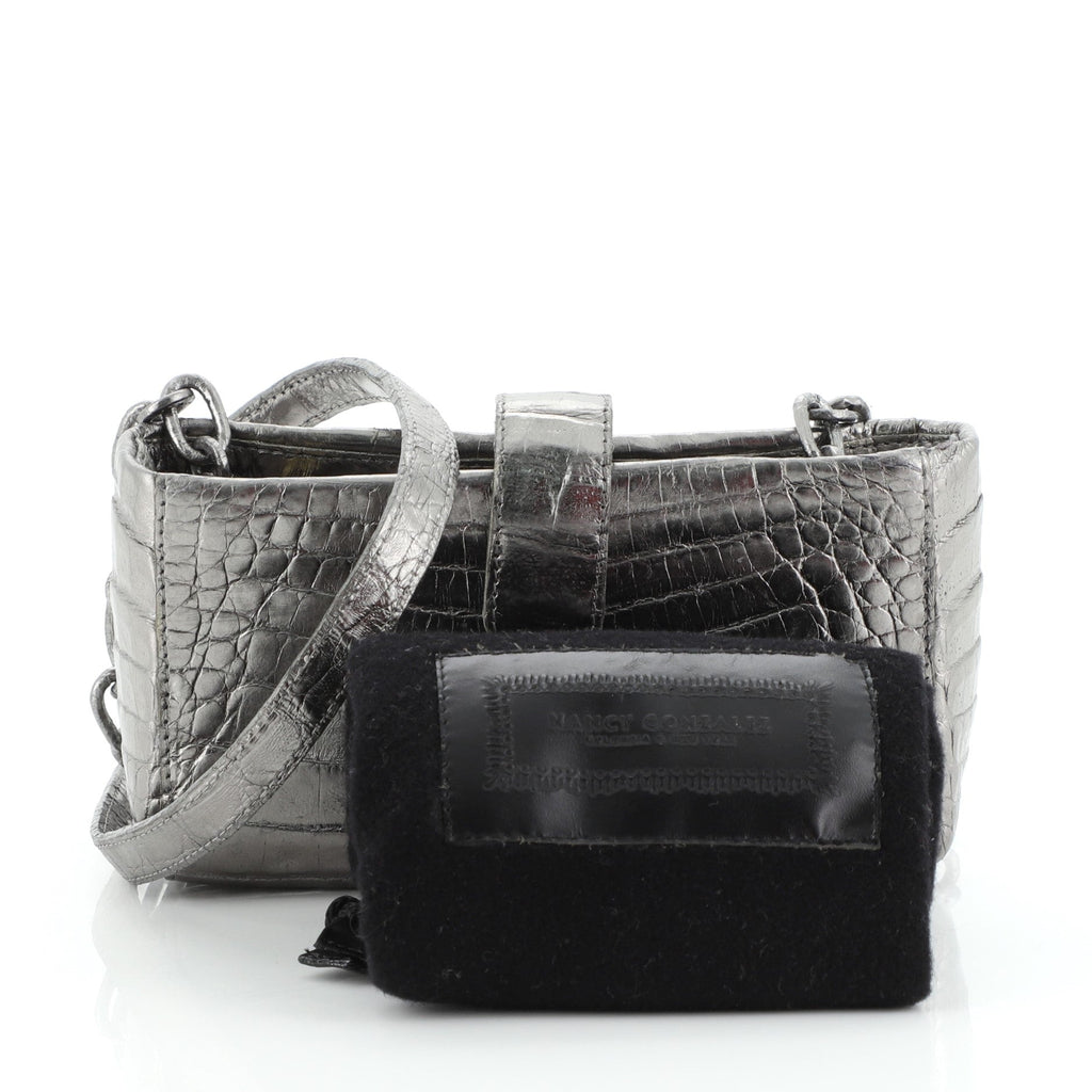 Phone Holder Crossbody Bag Crocodile Mini