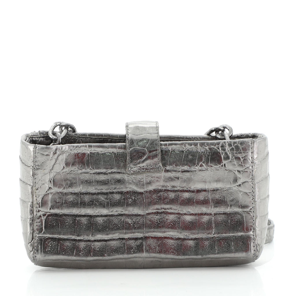 Phone Holder Crossbody Bag Crocodile Mini