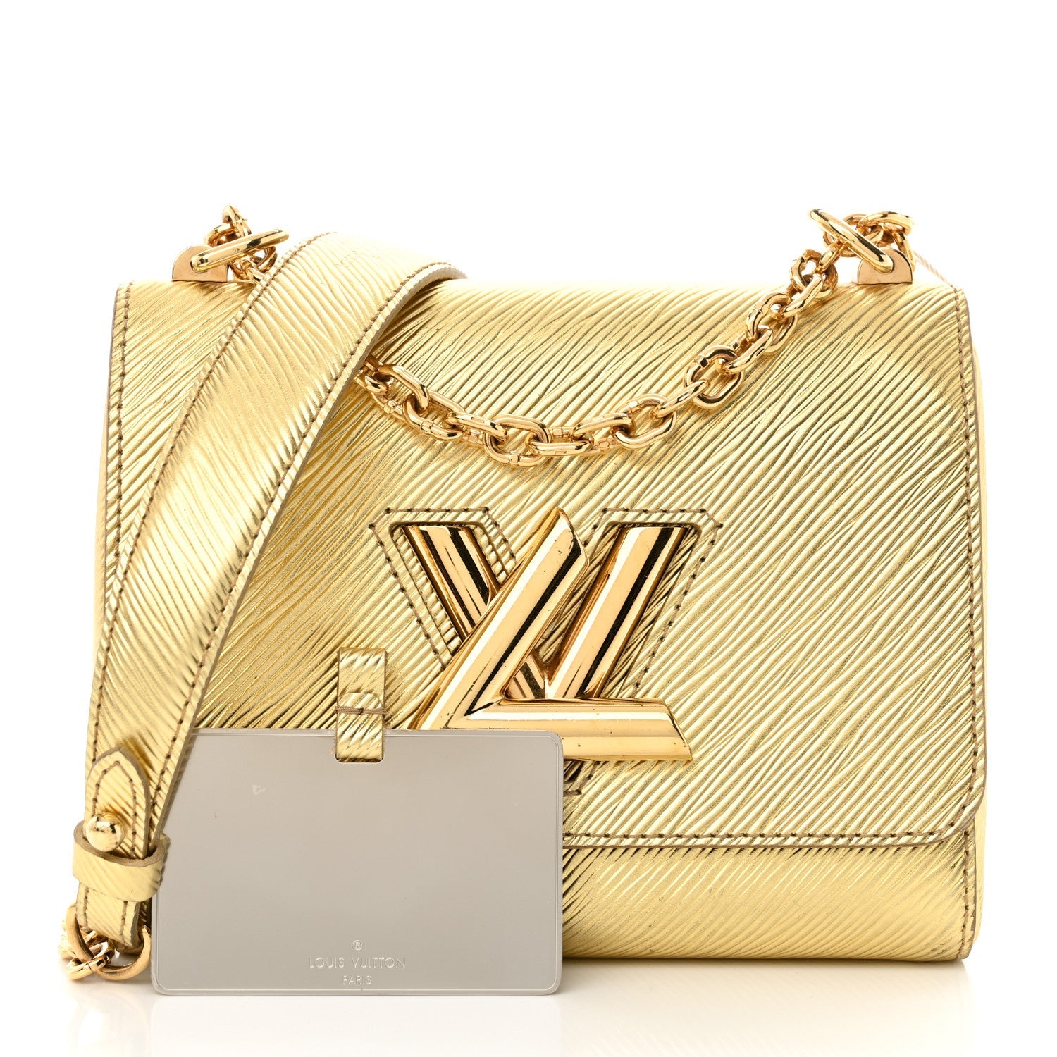 Epi Twist Shoulder Bag PM Gold