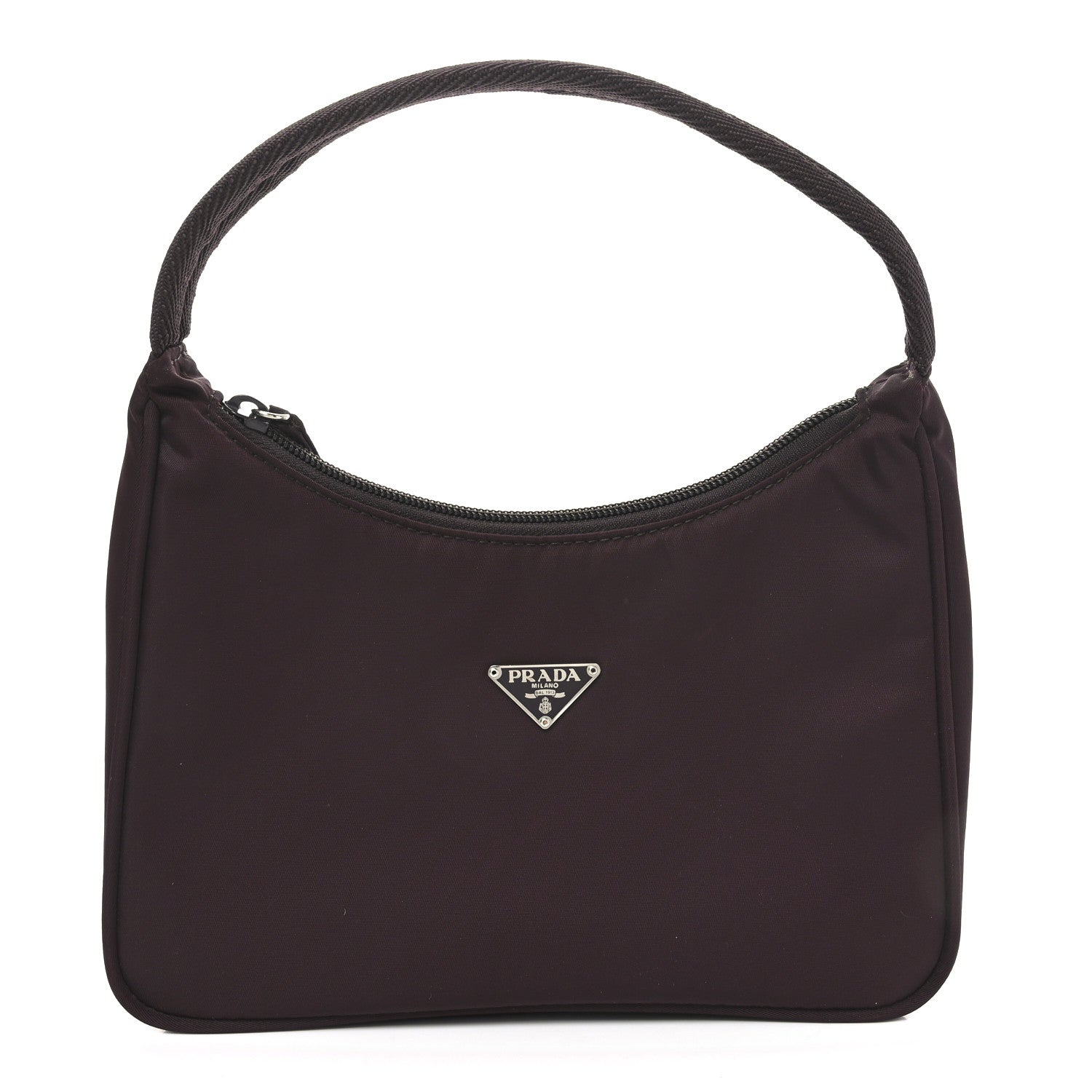 Tessuto Nylon Sport Handbag Granato