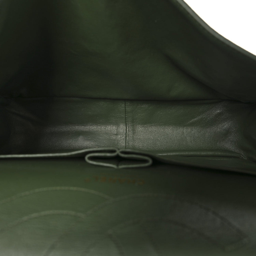 Canvas Quilted 2.55 Reissue 227 Flap Green