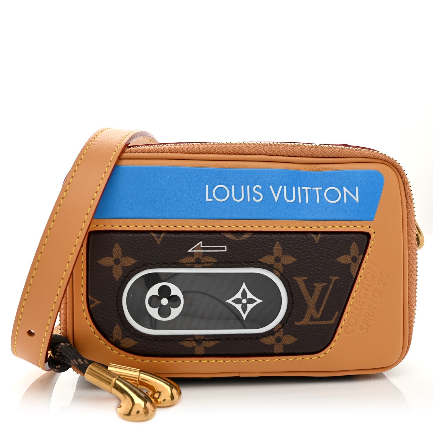 Calfskin Monogram Baladeur Wearable Wallet