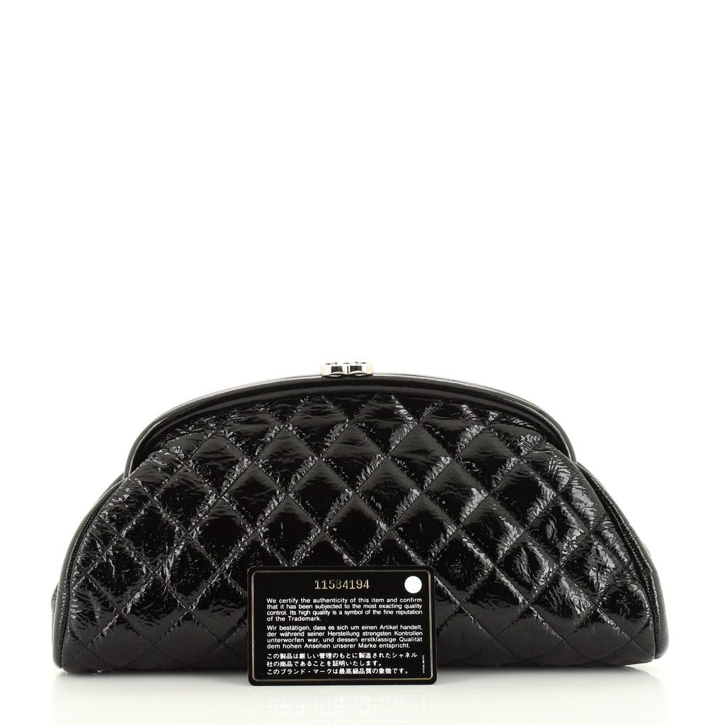 Timeless Clutch Quilted Patent