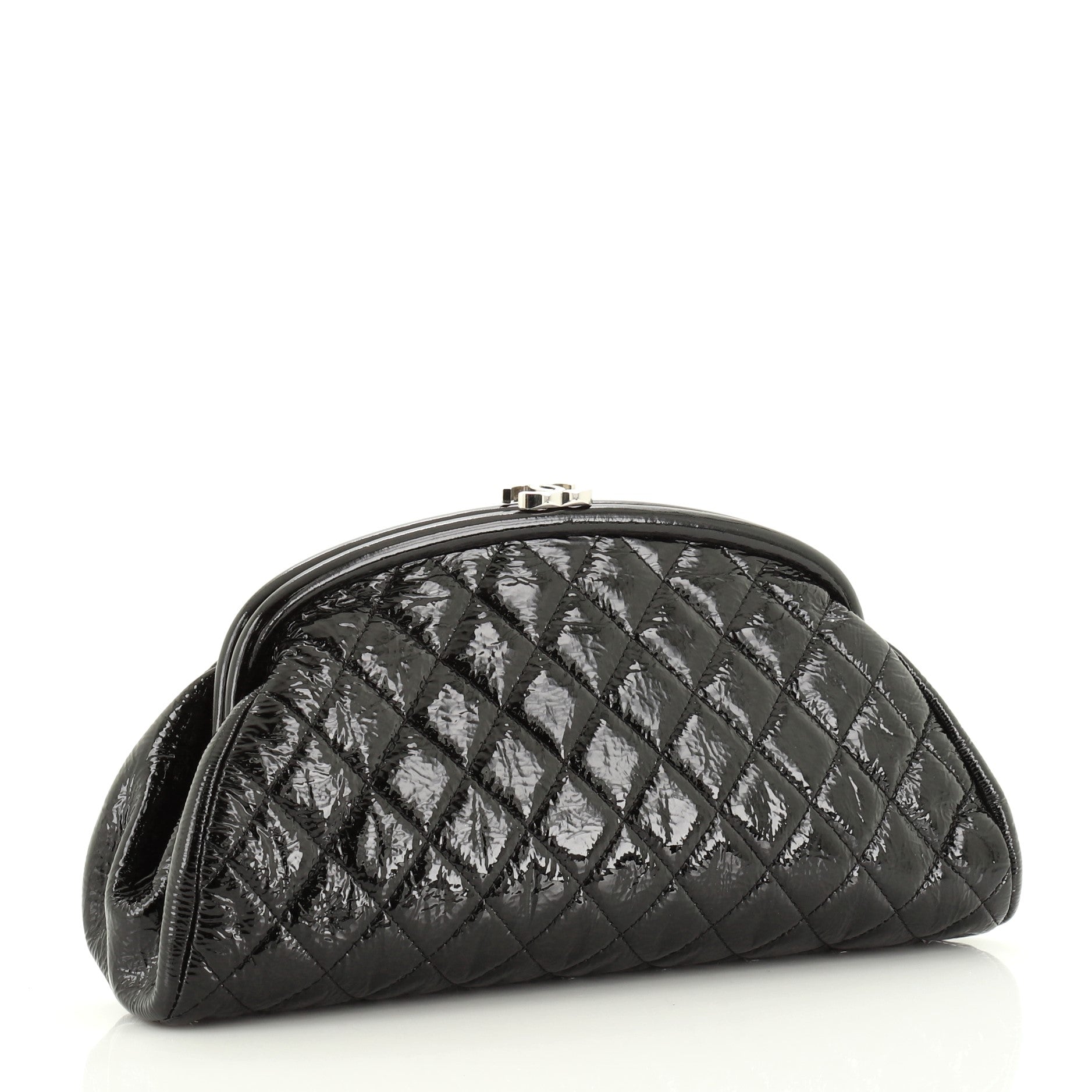Timeless Clutch Quilted Patent