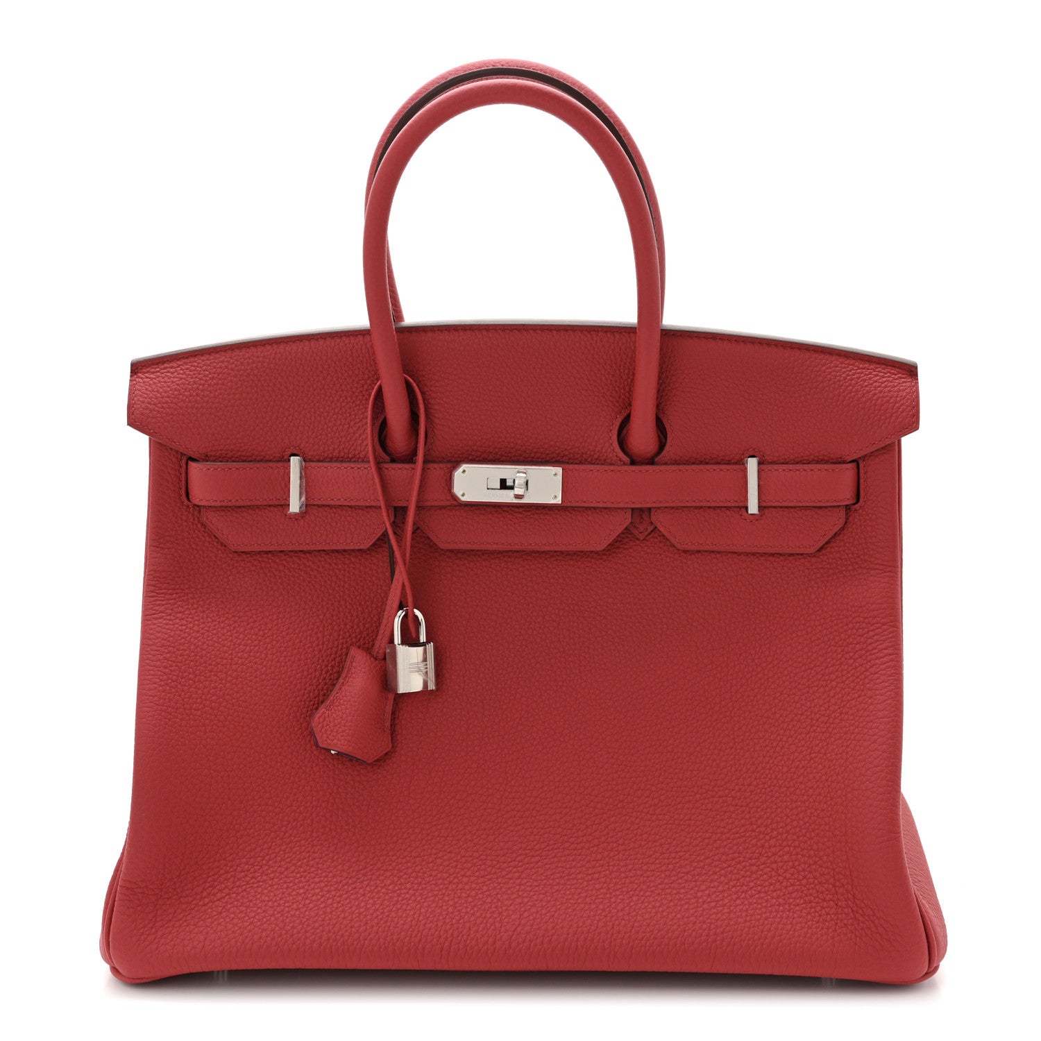 Togo Horseshoe Birkin 35 Rouge Garance Anemone