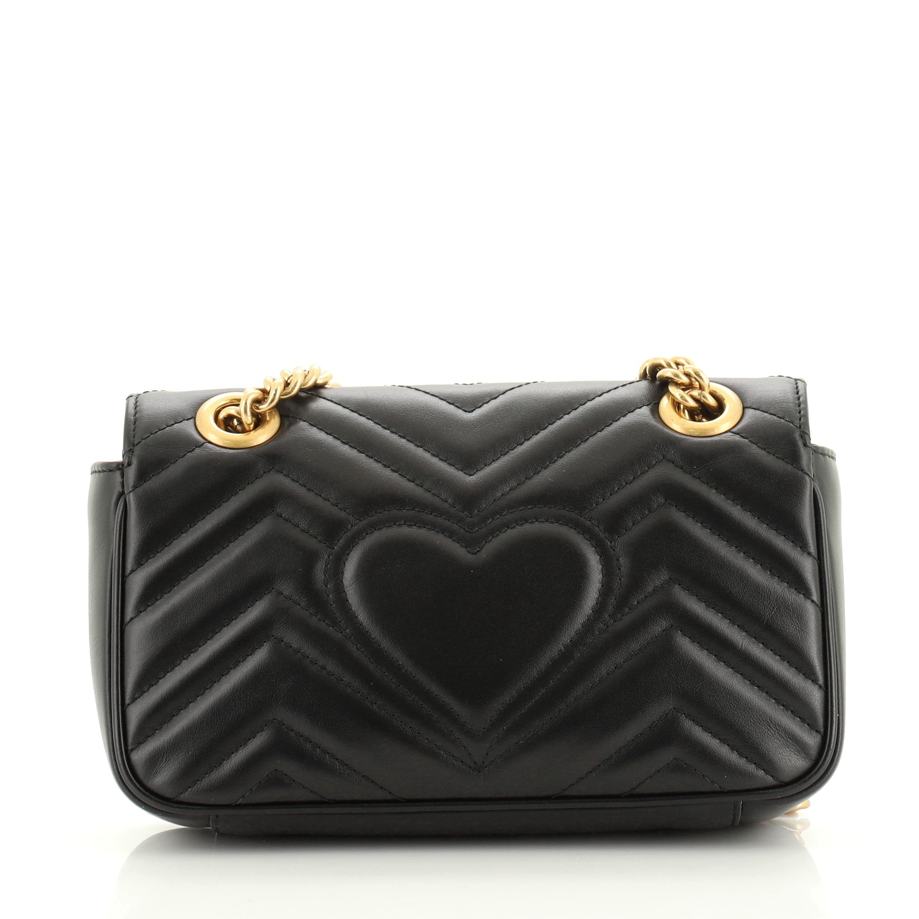 GG Marmont Flap Bag Matelasse Leather Mini