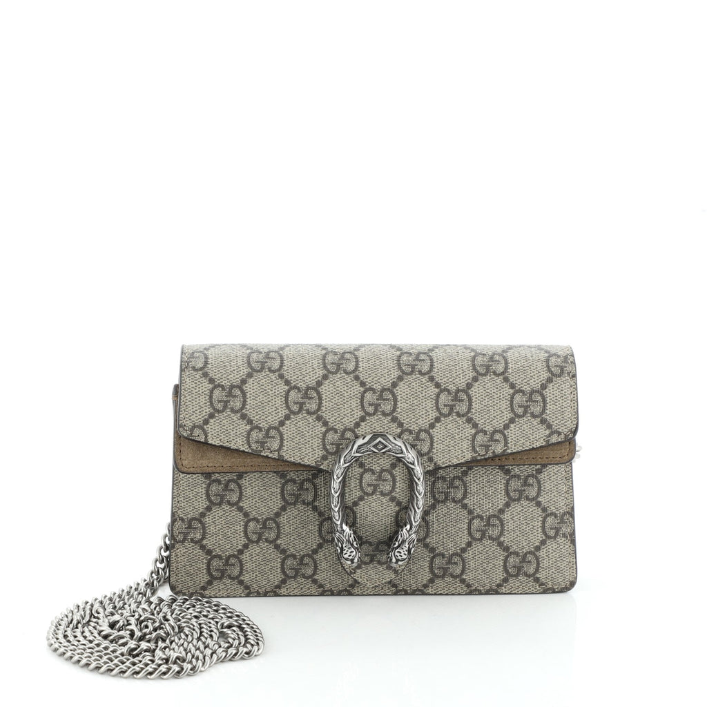 Dionysus Bag GG Coated Canvas Super Mini
