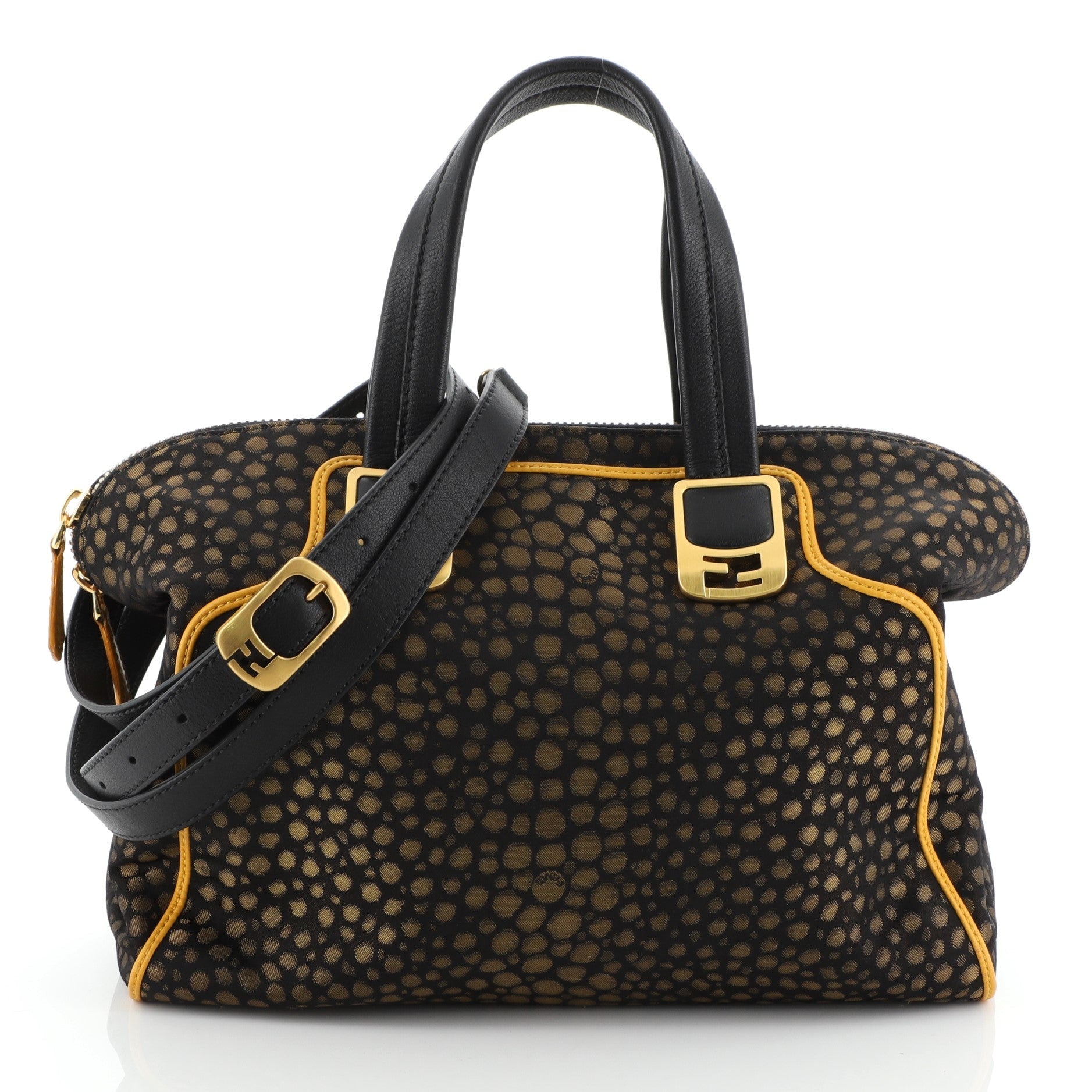 Chameleon Convertible Satchel Jacquard Mini