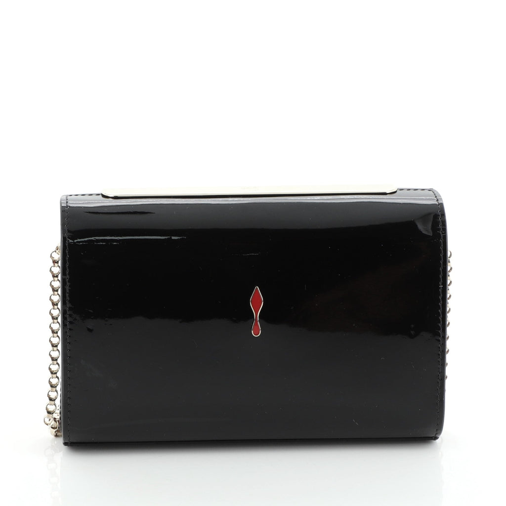 Vanite Clutch Velvet with Floral Applique Mini