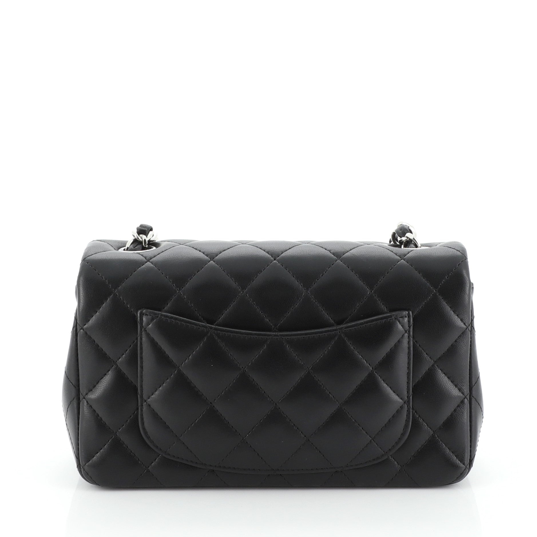 Classic Single Flap Bag Quilted Lambskin Mini