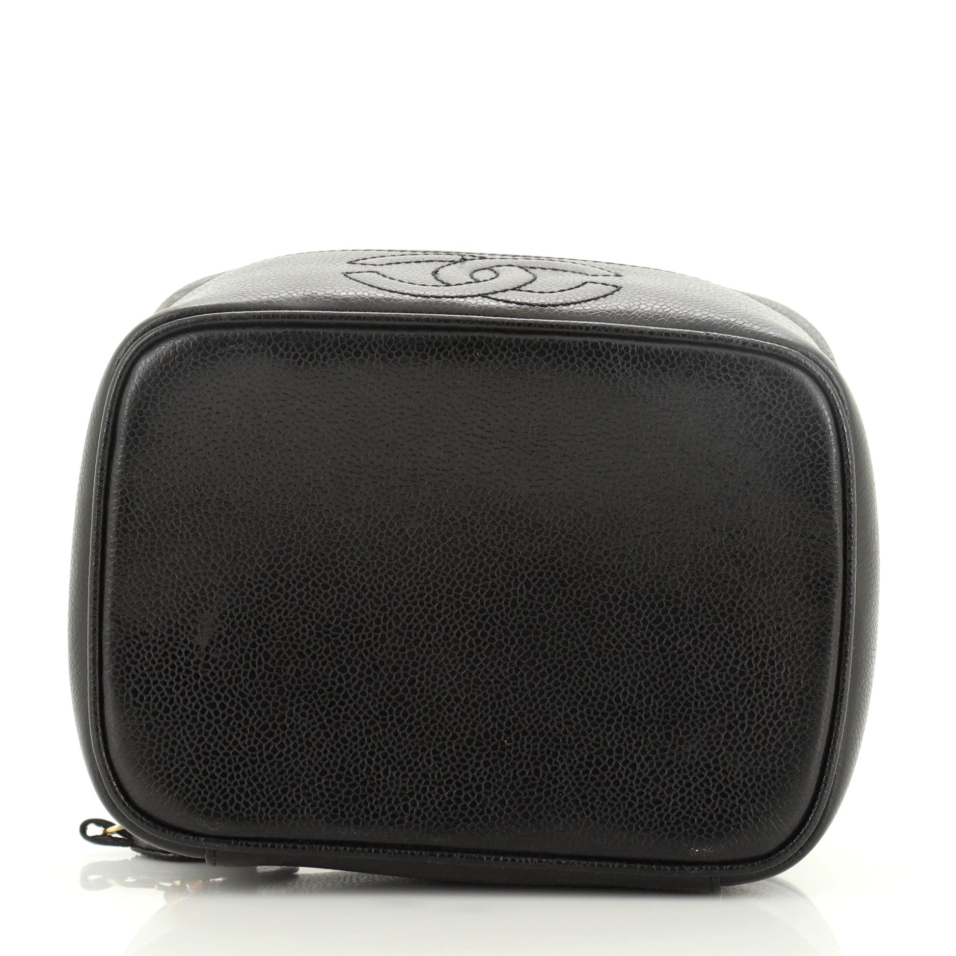 Vintage Timeless Cosmetic Case Caviar Medium