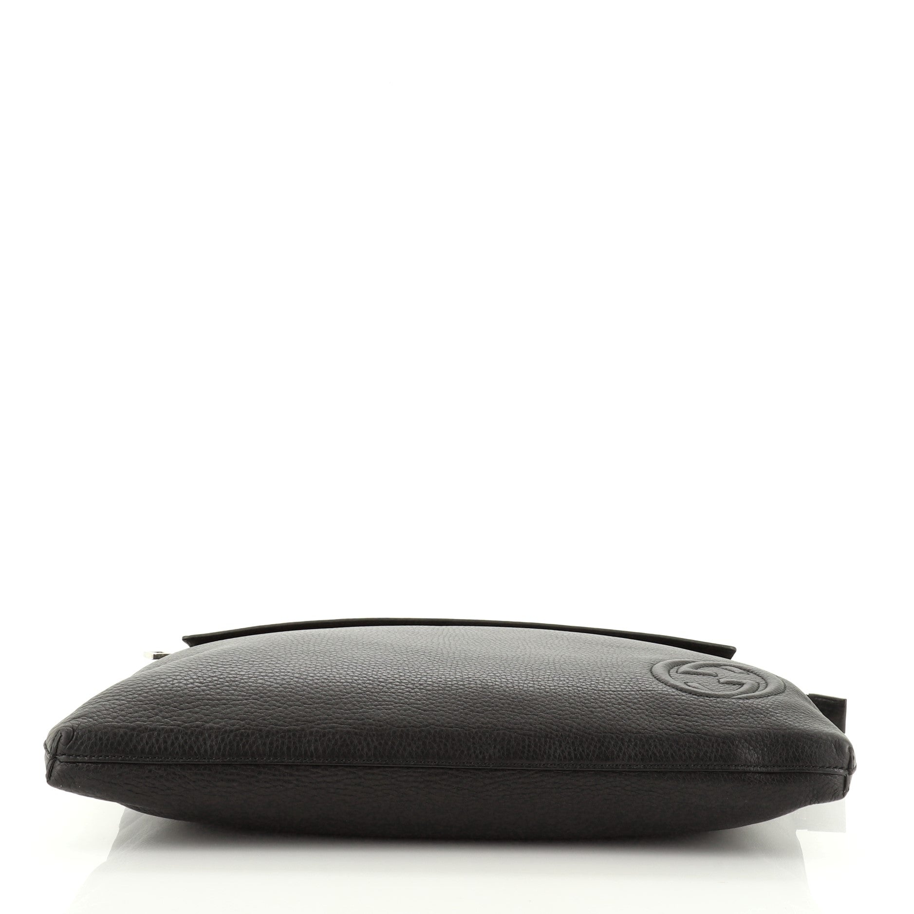 Soho Zip Clutch Leather Large