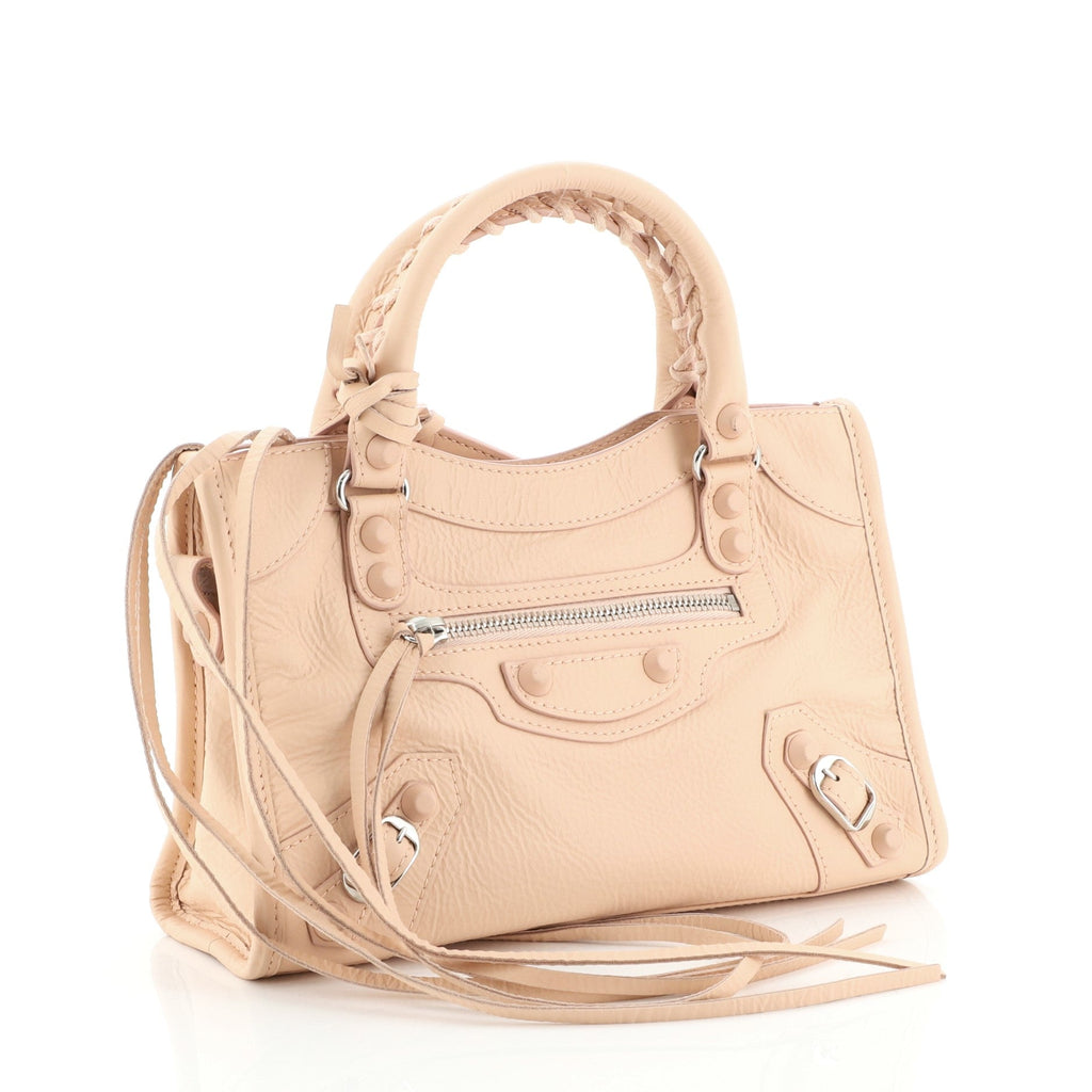 City Rubber Studs Bag Leather Mini