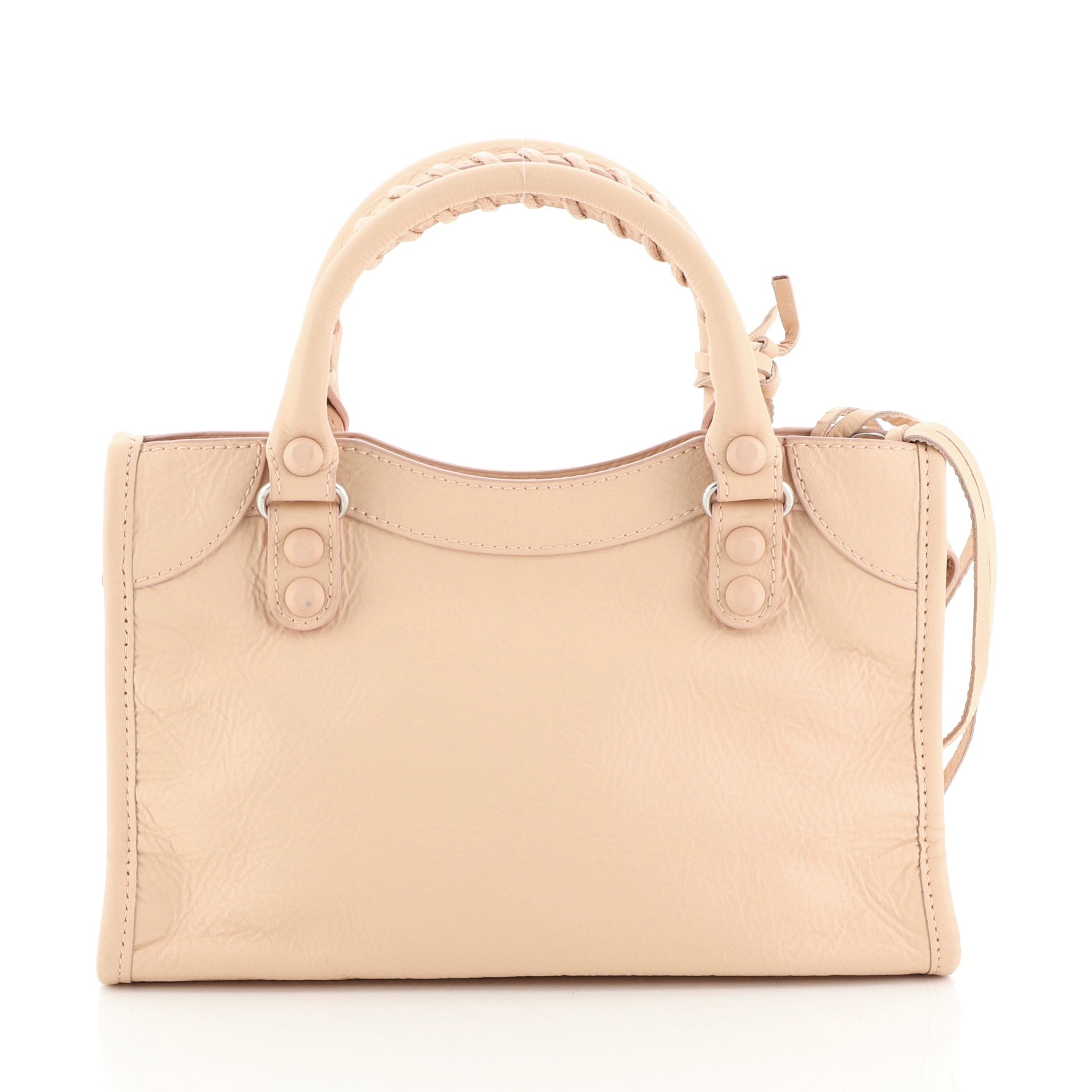 City Rubber Studs Bag Leather Mini