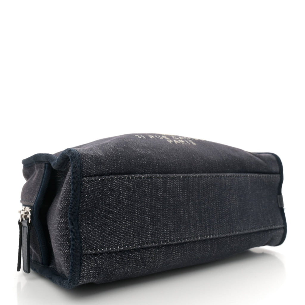 Denim Deauville Bowling Bag Blue