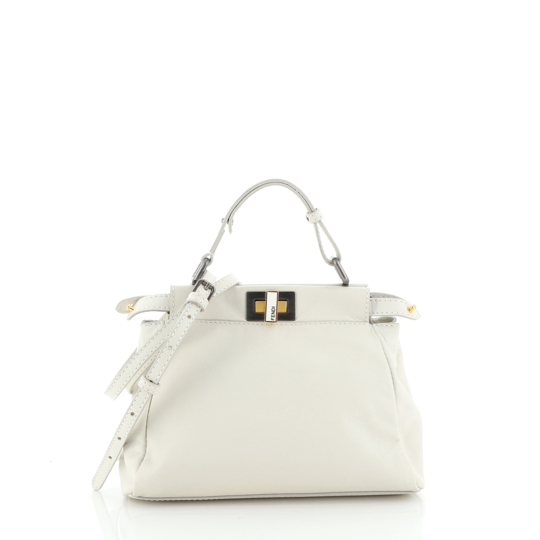 Peekaboo Bag Leather Mini