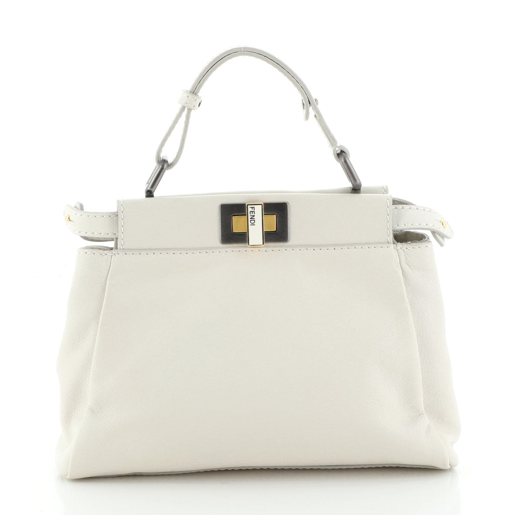 Peekaboo Bag Leather Mini