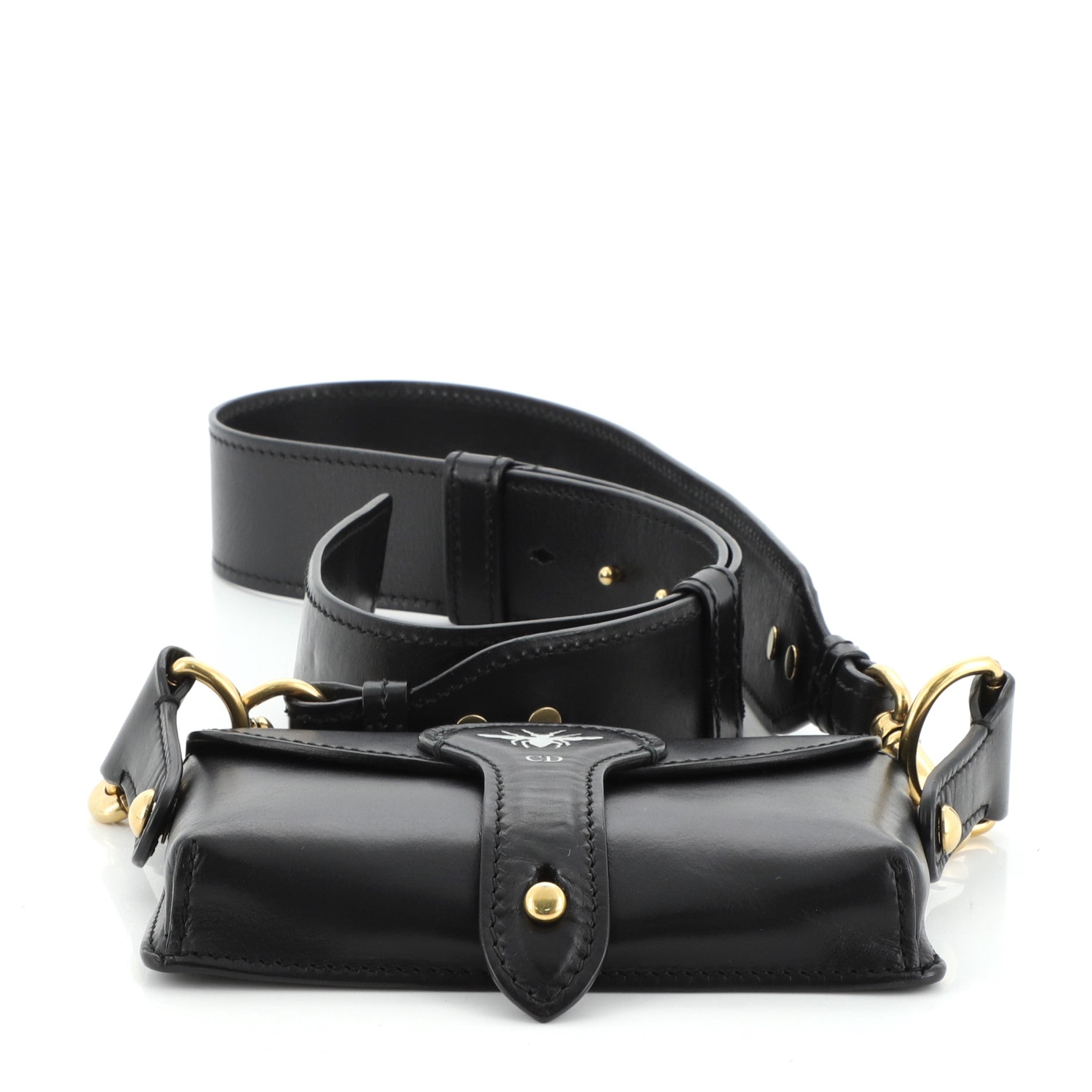 D-Bee Saddle Bag Leather Mini