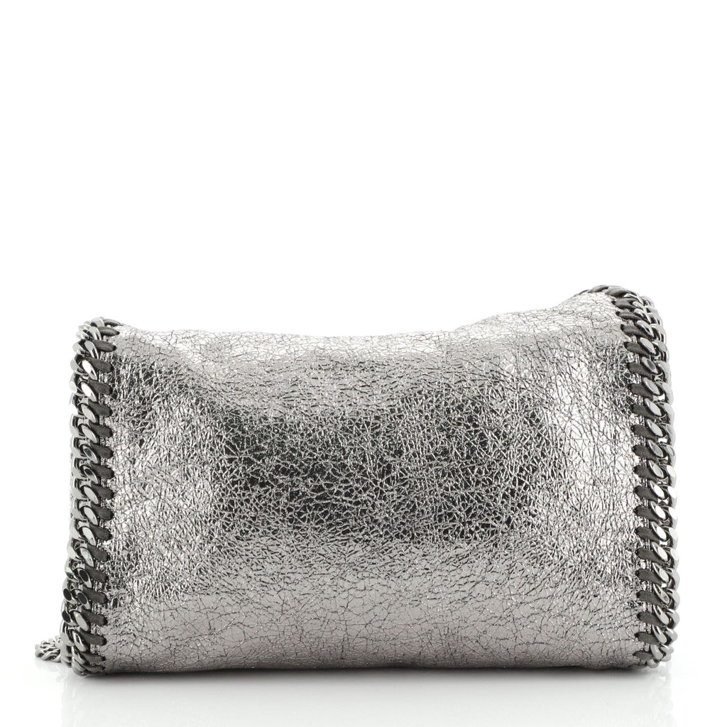 Falabella Fold Over Crossbody Bag Faux Leather Mini