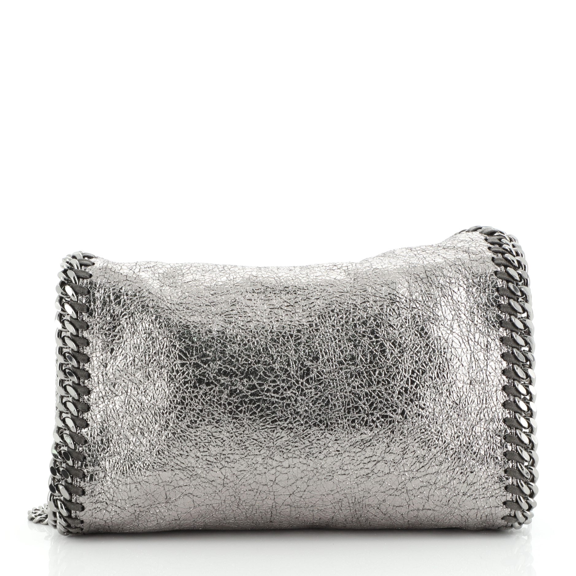 Falabella Fold Over Crossbody Bag Faux Leather Mini