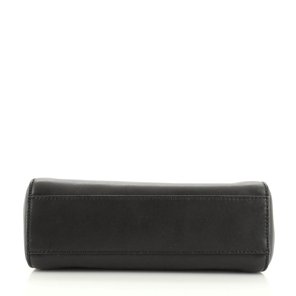 Peekaboo Bag Leather with Calf Hair Interior Mini