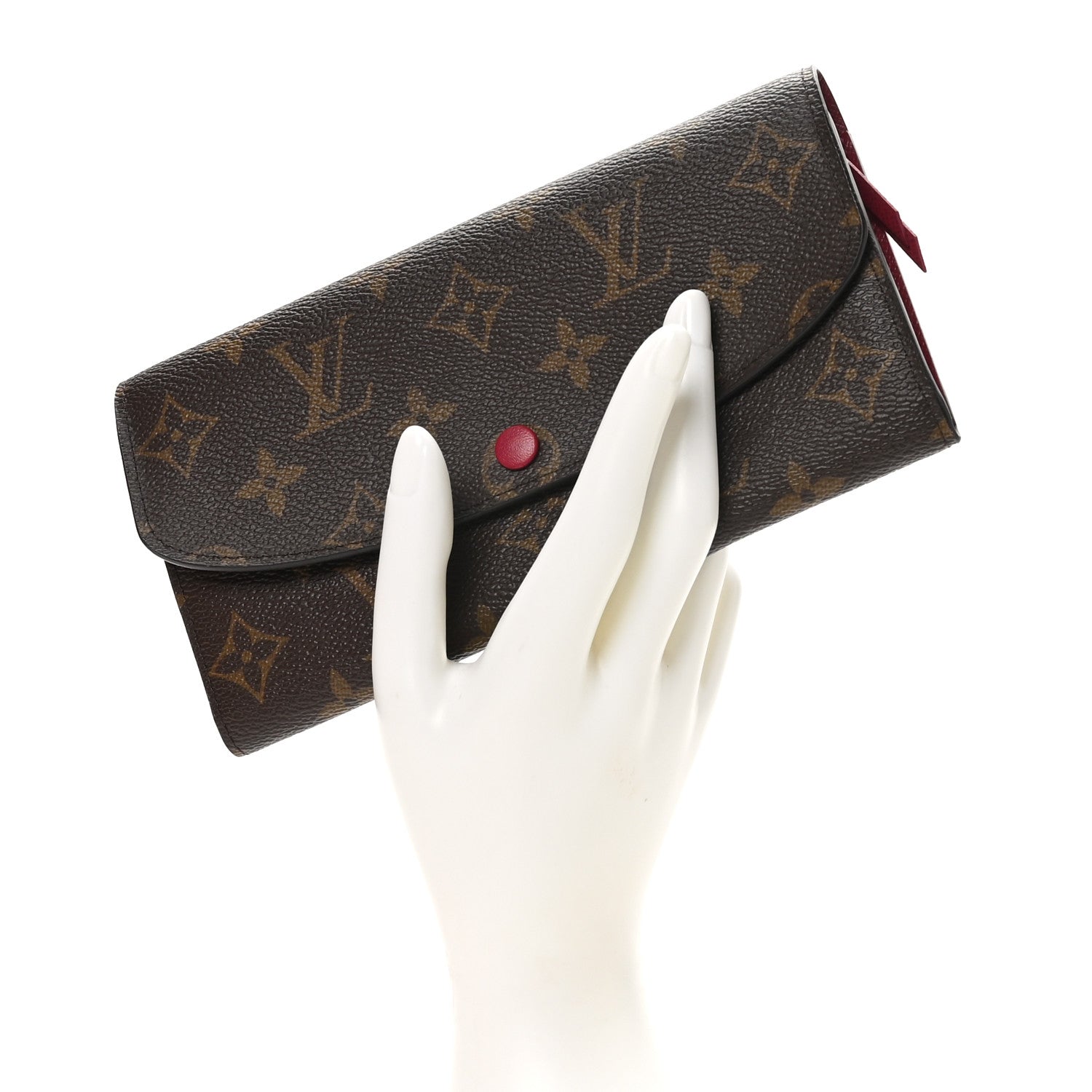 Monogram Emilie Wallet Fuchsia