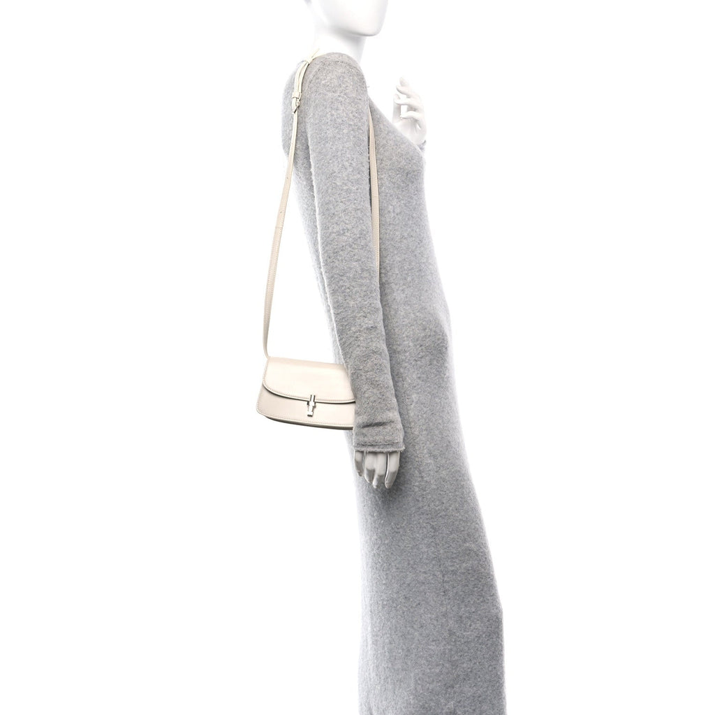Smooth Calfskin The Sofia E/W Crossbody Ivory