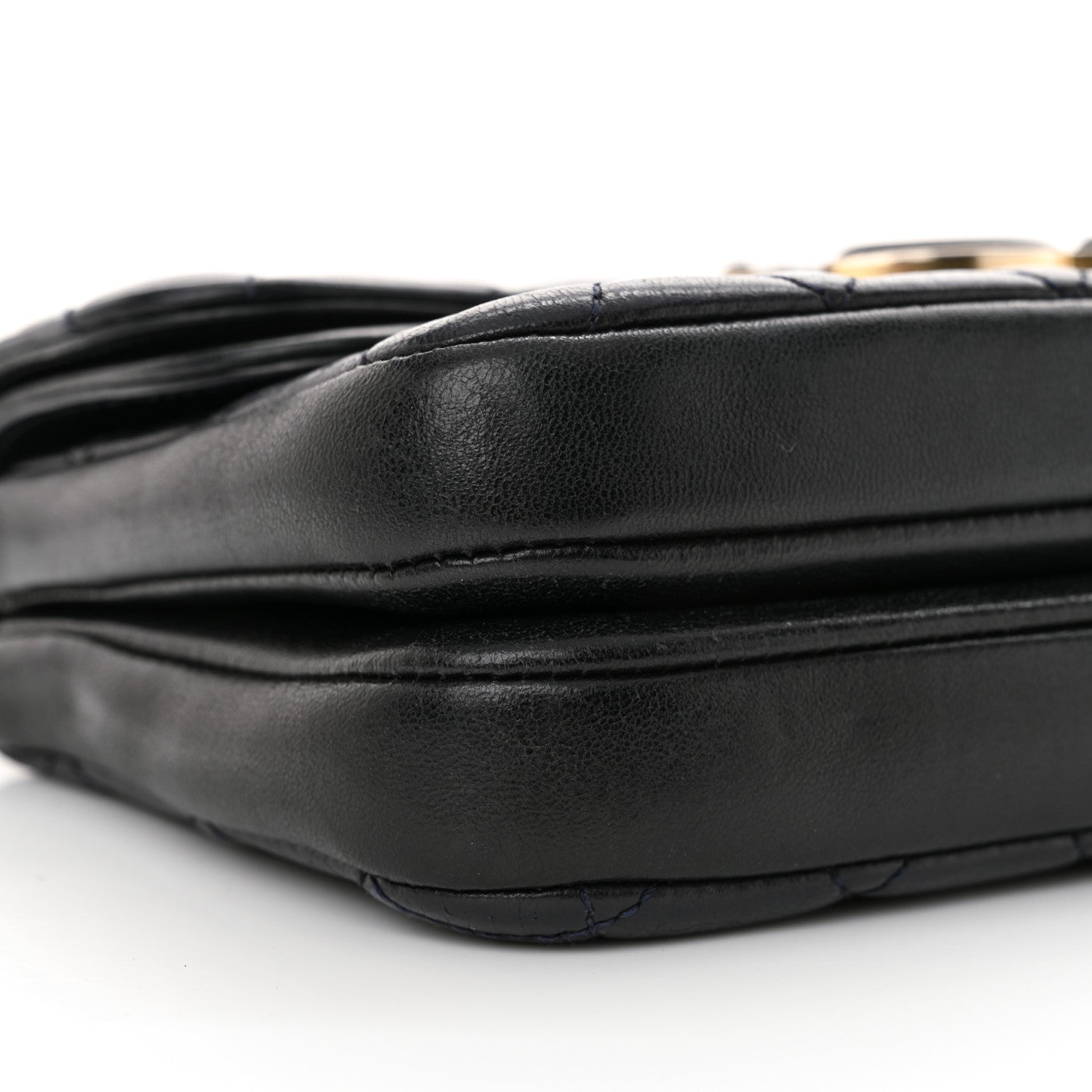 Lambskin Quilted Small CC Chic Flap Navy