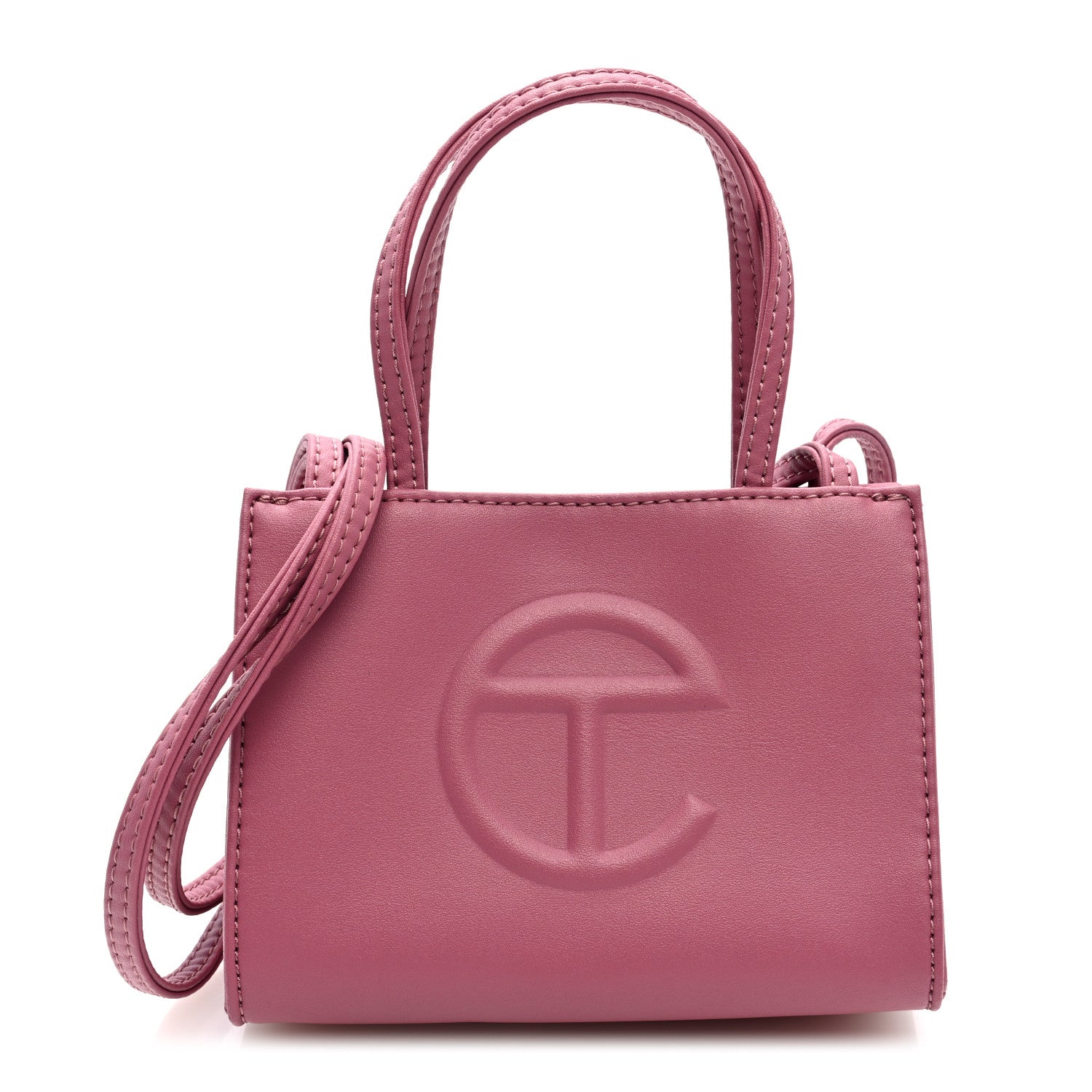 Vegan Leather Small Shopping Bag Corned Beef